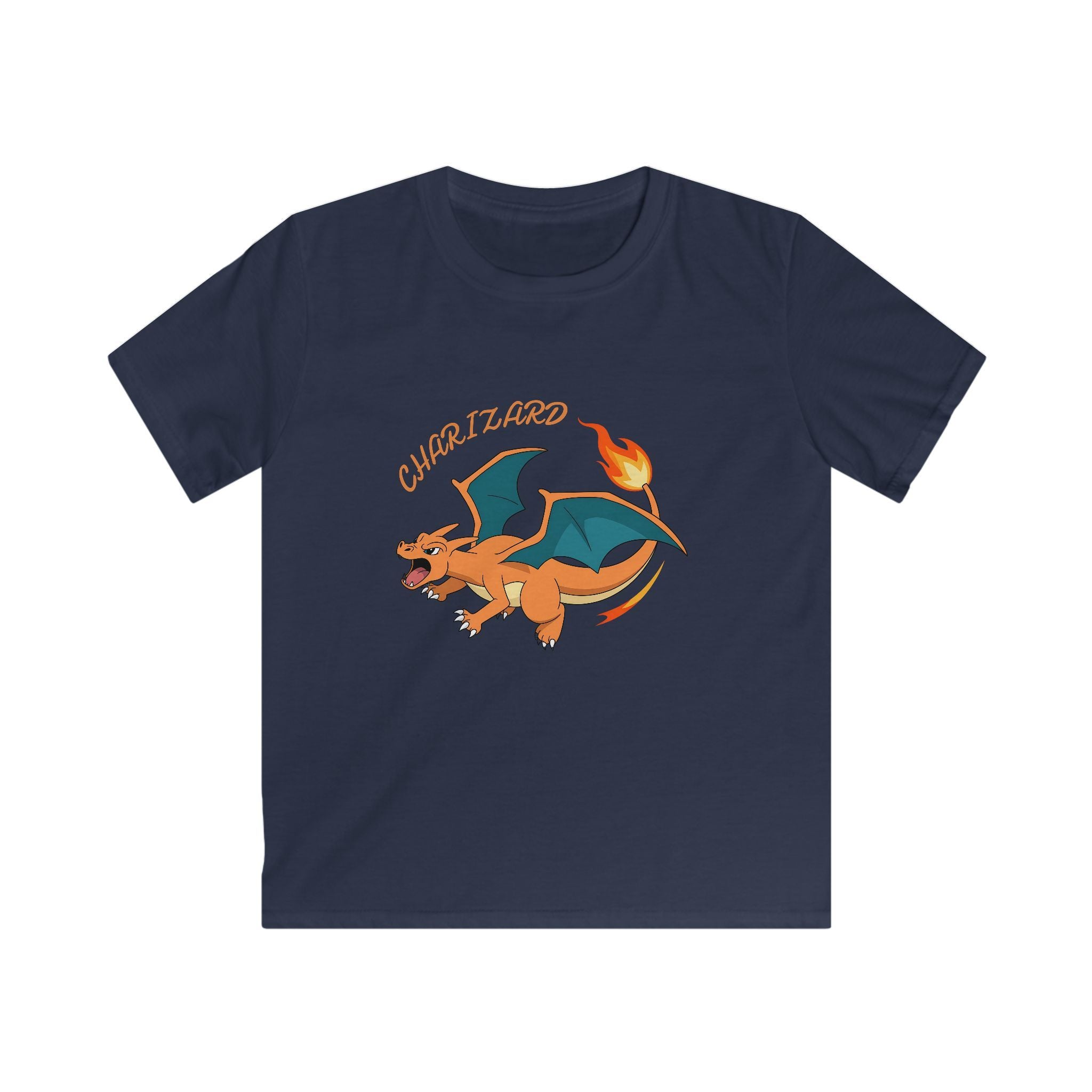 Dragon Tee — Retro Fire Dragon Graphic Shirt