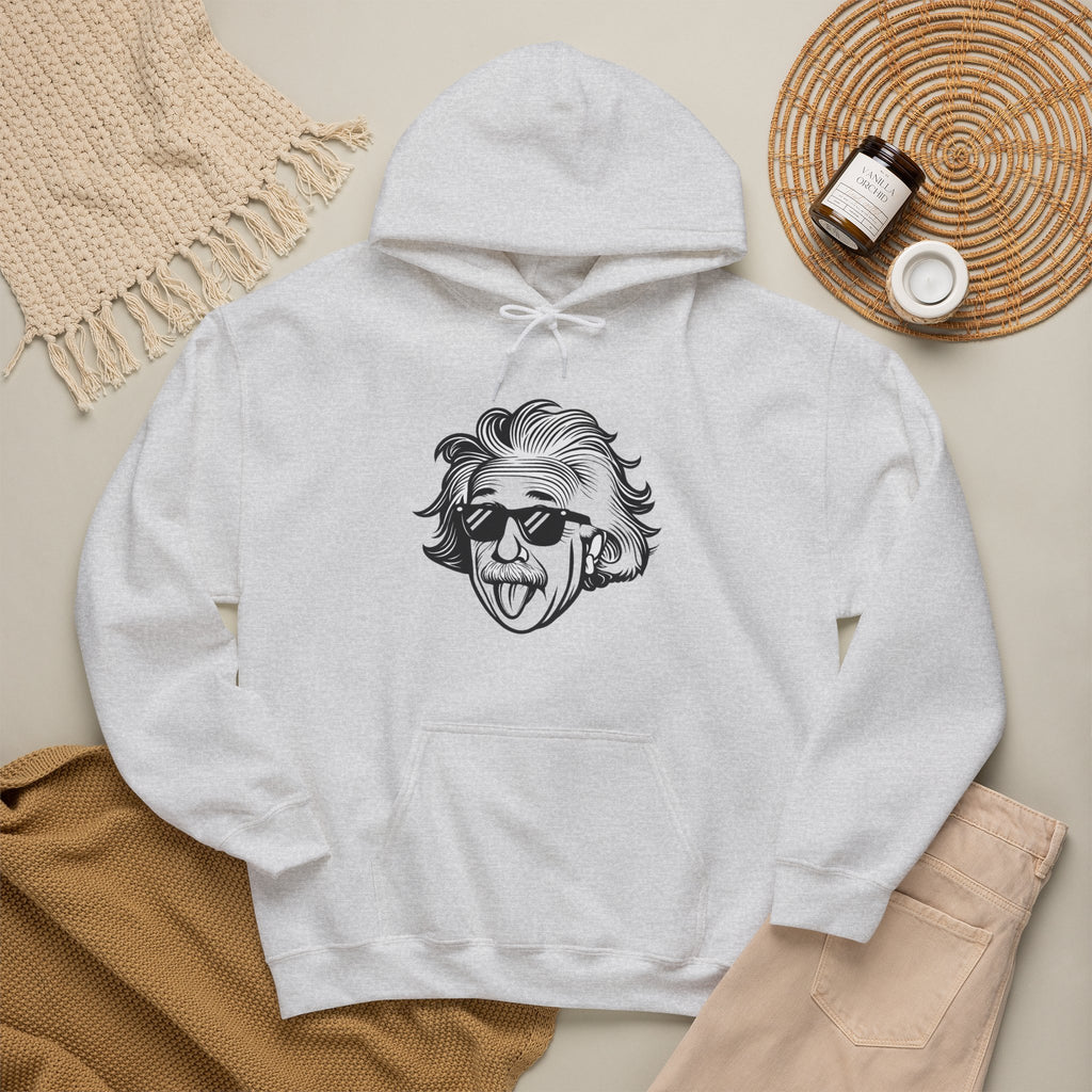 Einstein Tongue Hoodie — 'Trust No Bitch' Graphic Pullover