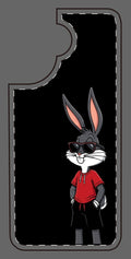 Custom print on any phone case Cool Bunny Cartoon Phone Case – Trendy Sunglasses Rabbit Design