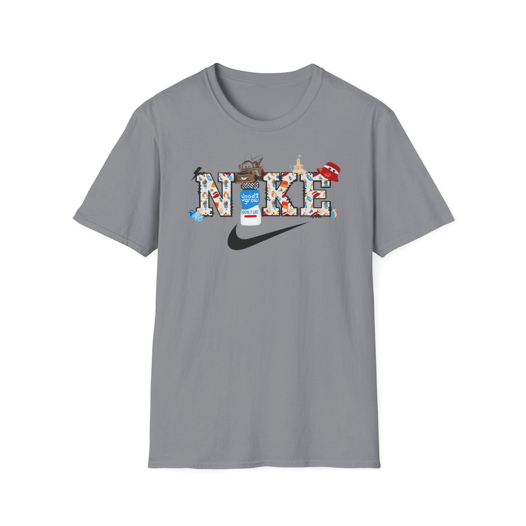 Nike Logo T-Shirt — Playful Retro Icons Graphic Tee