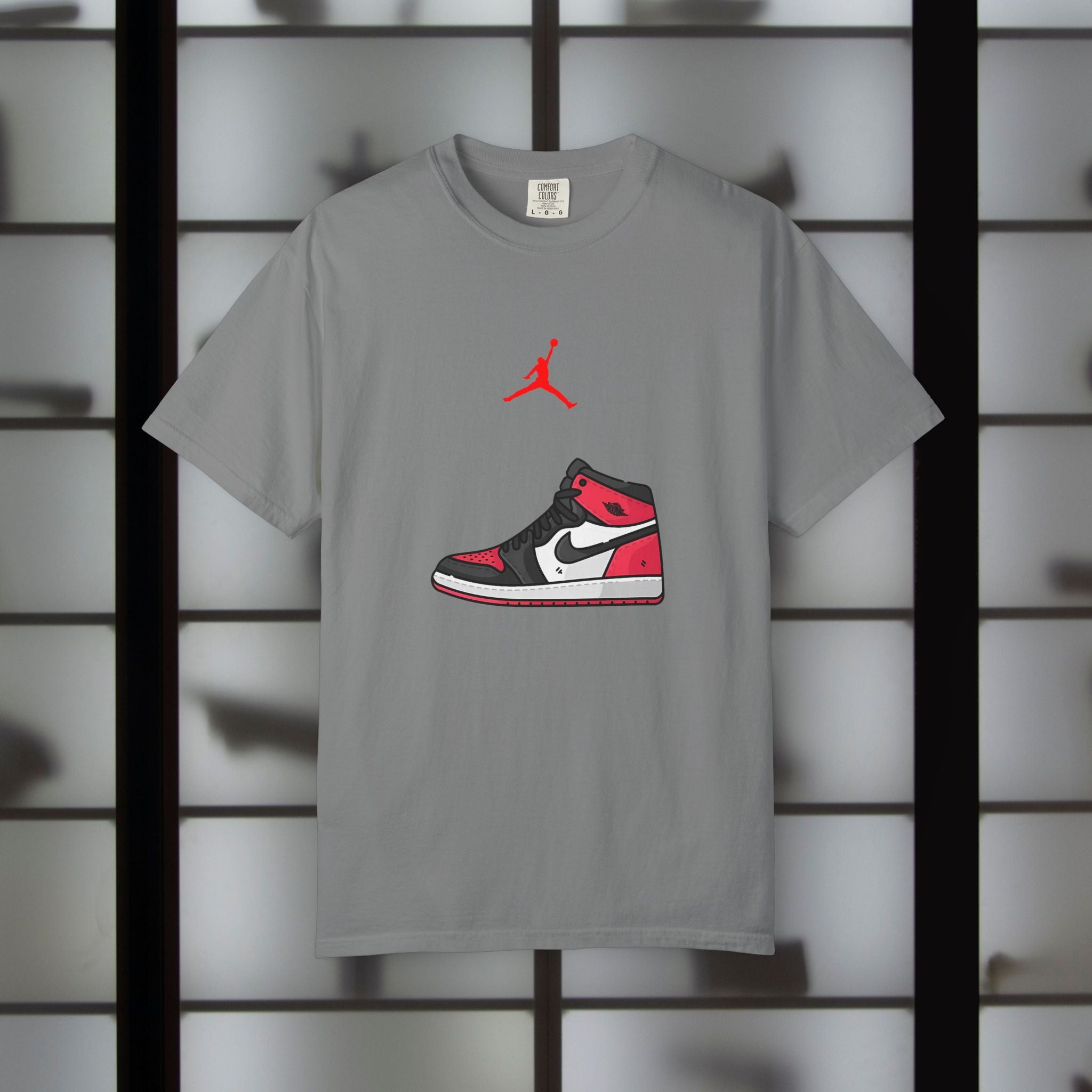 Air Jordan Sneaker Graphic T‑Shirt — Retro Jordan Shoe Design