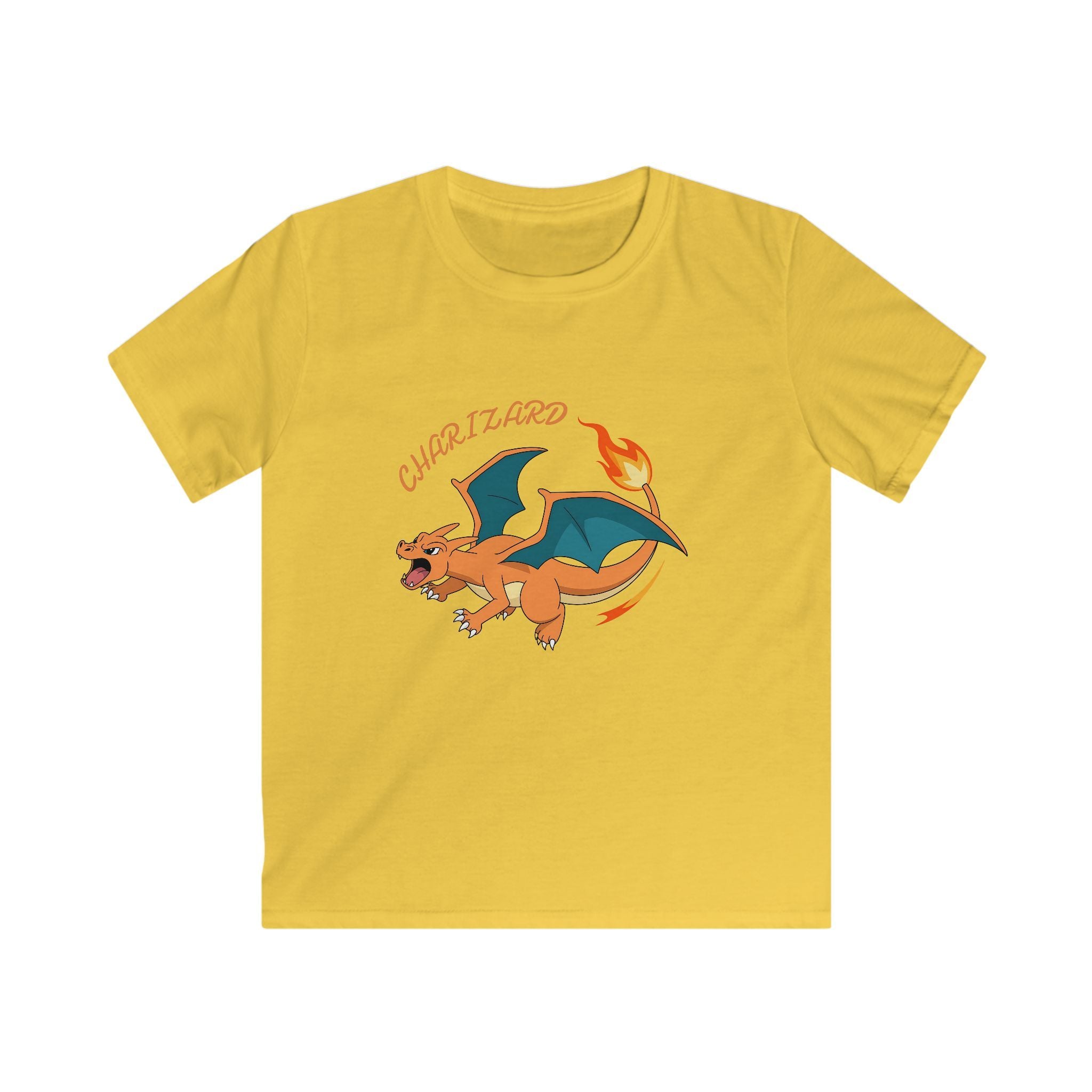 Dragon Tee — Retro Fire Dragon Graphic Shirt