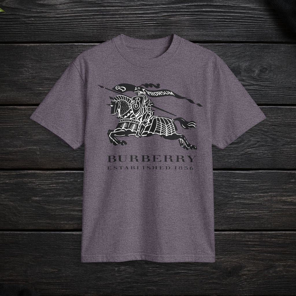 Equestrian Crest T-Shirt — Vintage Burbury Knight Logo Tee