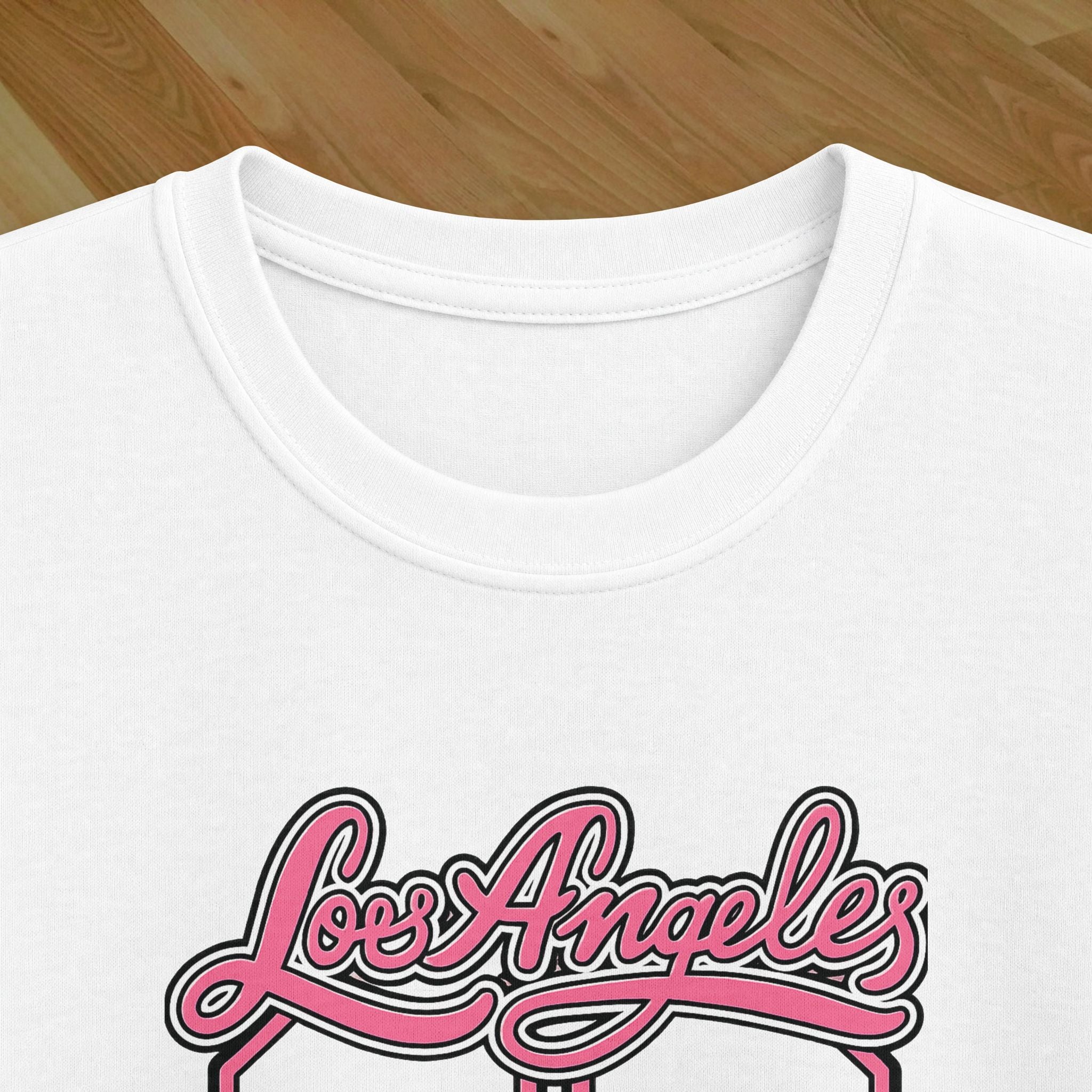 Kids Tee — Los Angeles 23 Pink Retro Jersey Graphic