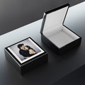 Add your Personalized Photo Jewelry Box — Custom Couple Picture Keepsake
