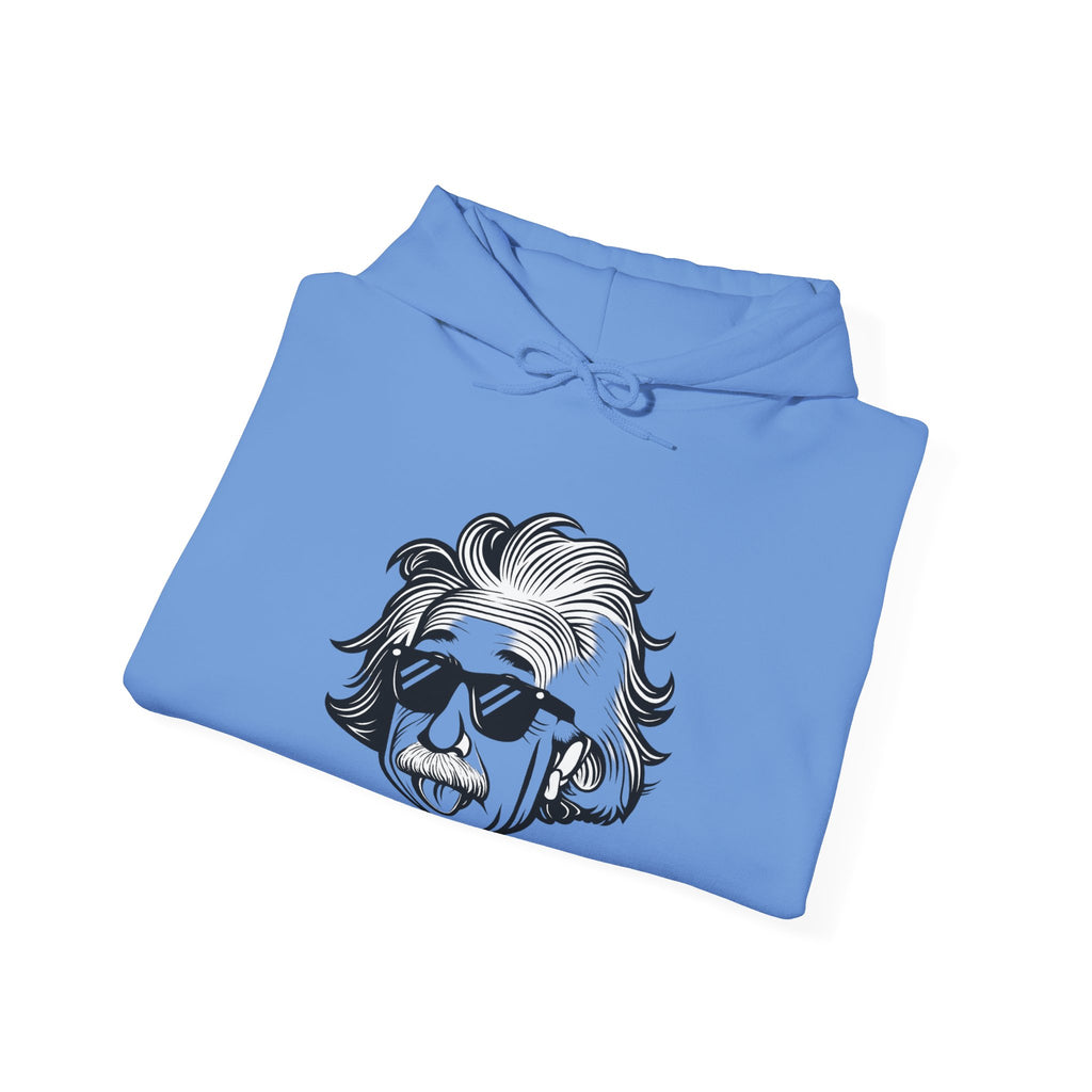 Einstein Tongue Hoodie — 'Trust No Bitch' Graphic Pullover