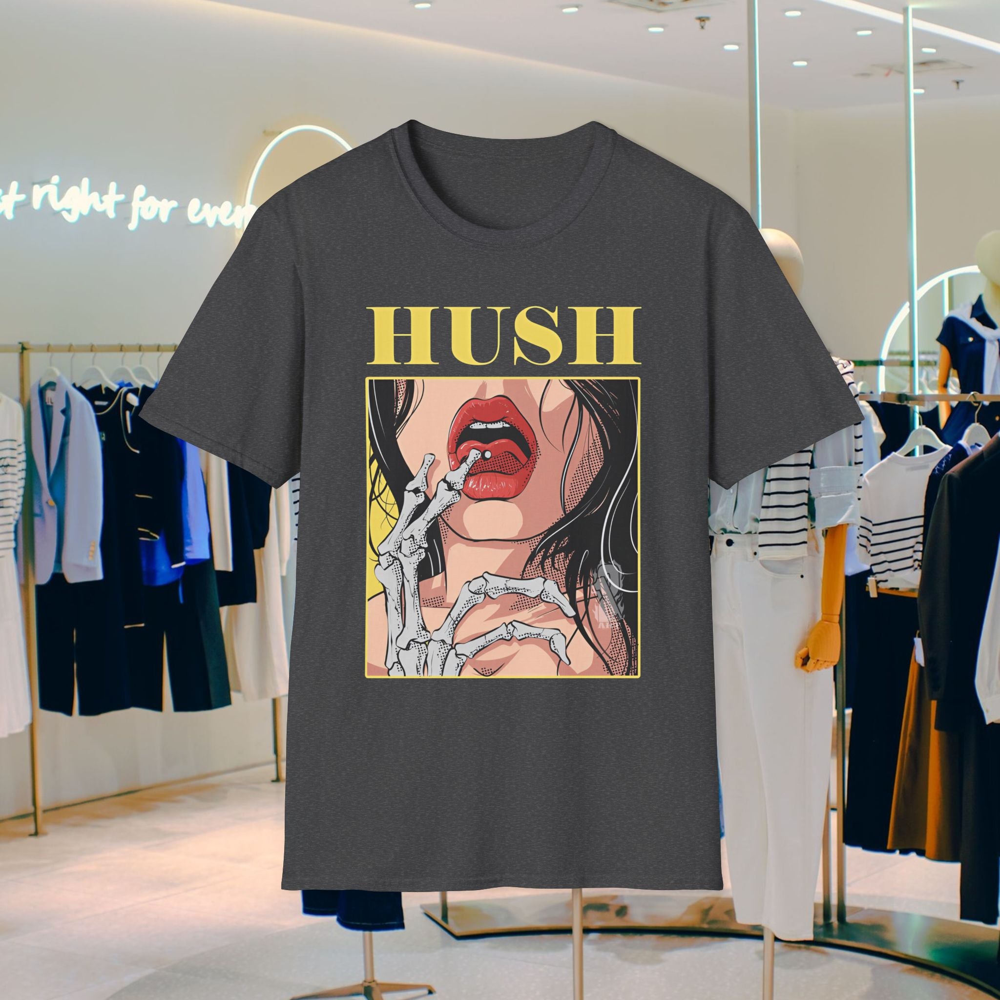 Hush Graphic Tee