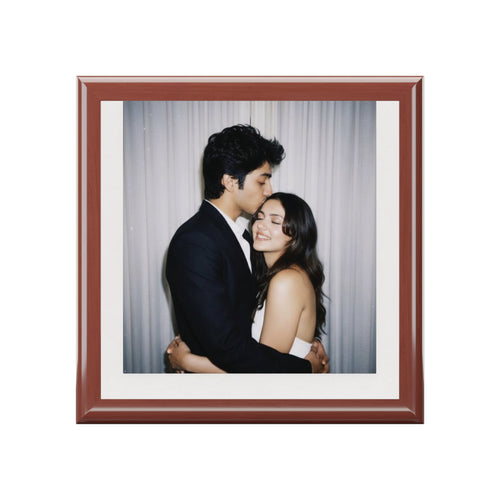 Add your Personalized Photo Jewelry Box — Custom Couple Picture Keepsake
