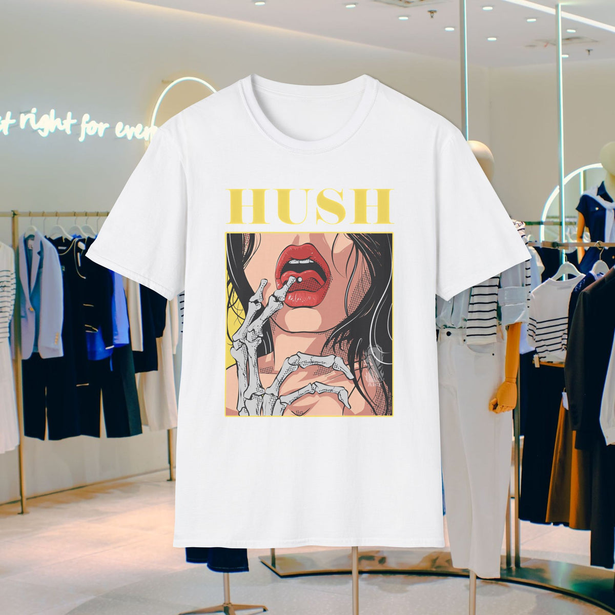 Hush Graphic Tee