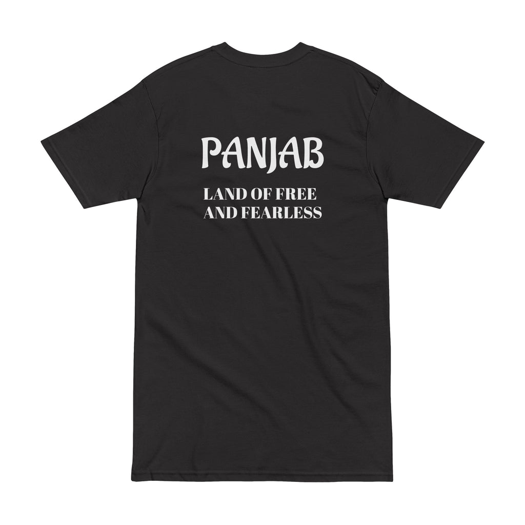Punjabi Cultural Tee — 'Panjab: Land of Free and Fearless' Graphic T-Shirt