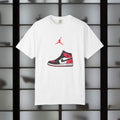 Air Jordan Sneaker Graphic T‑Shirt — Retro Jordan Shoe Design