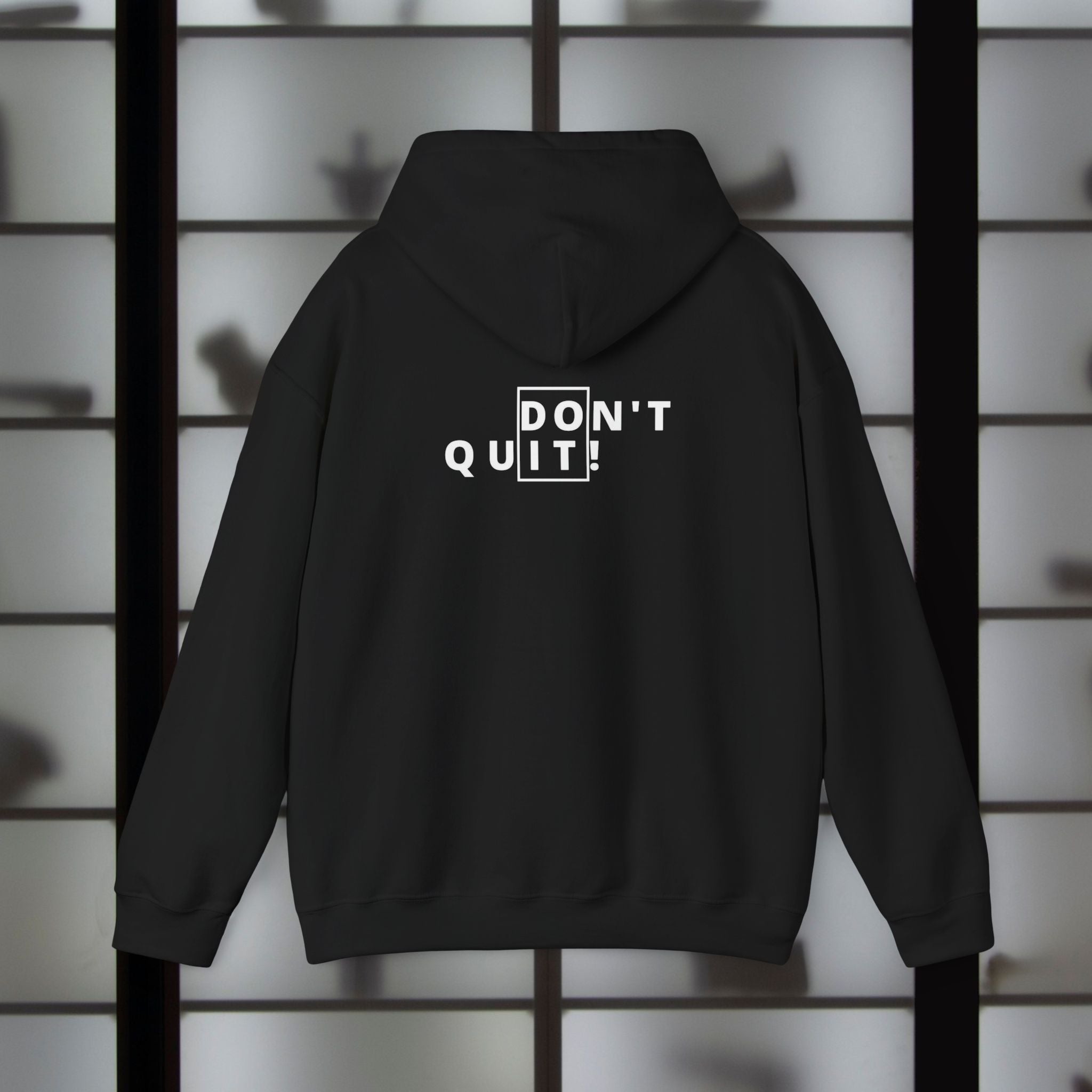 Dark Hooded Sweatshirt