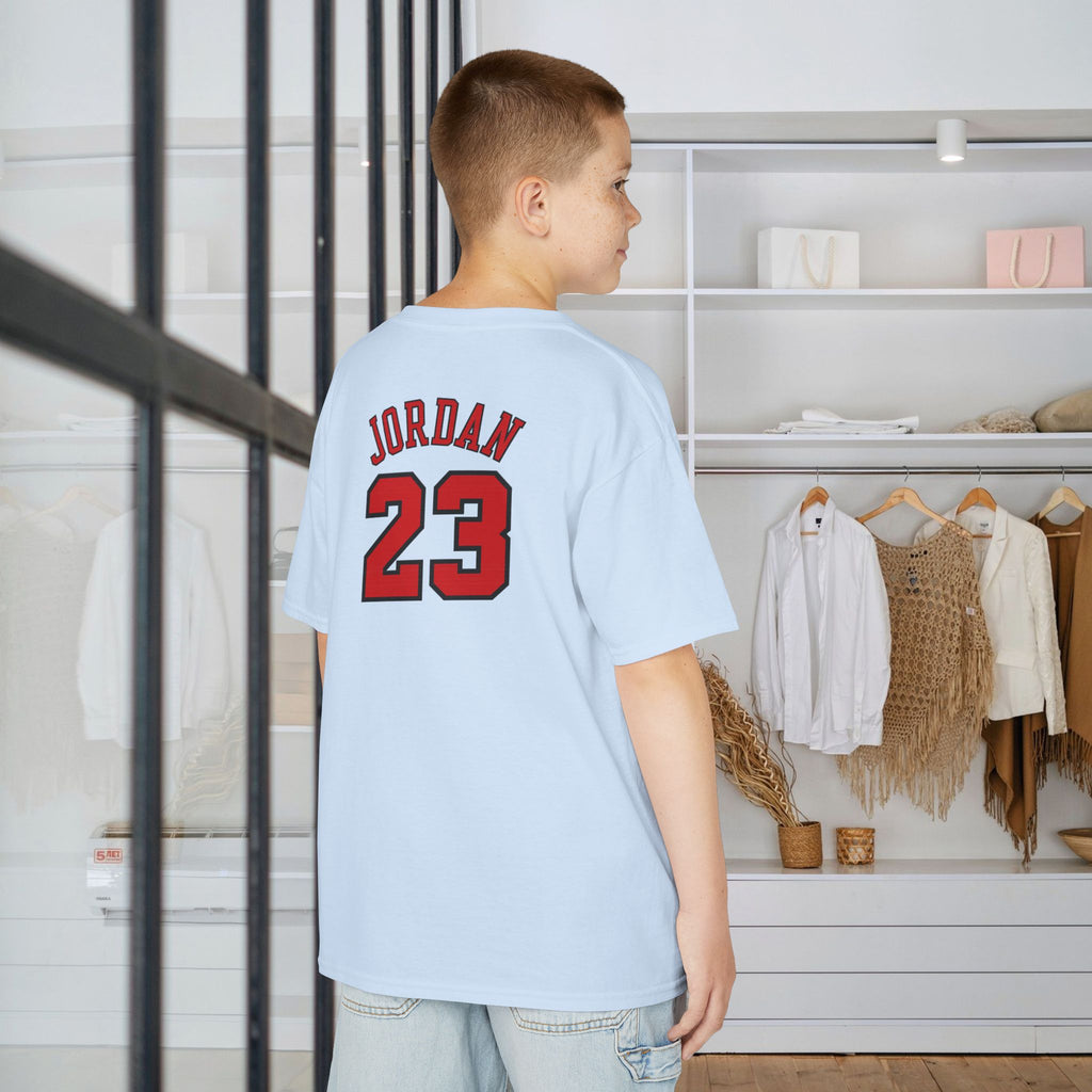 Kids 'Jordan 23' Basketball Tee - Red Jumpman Logo