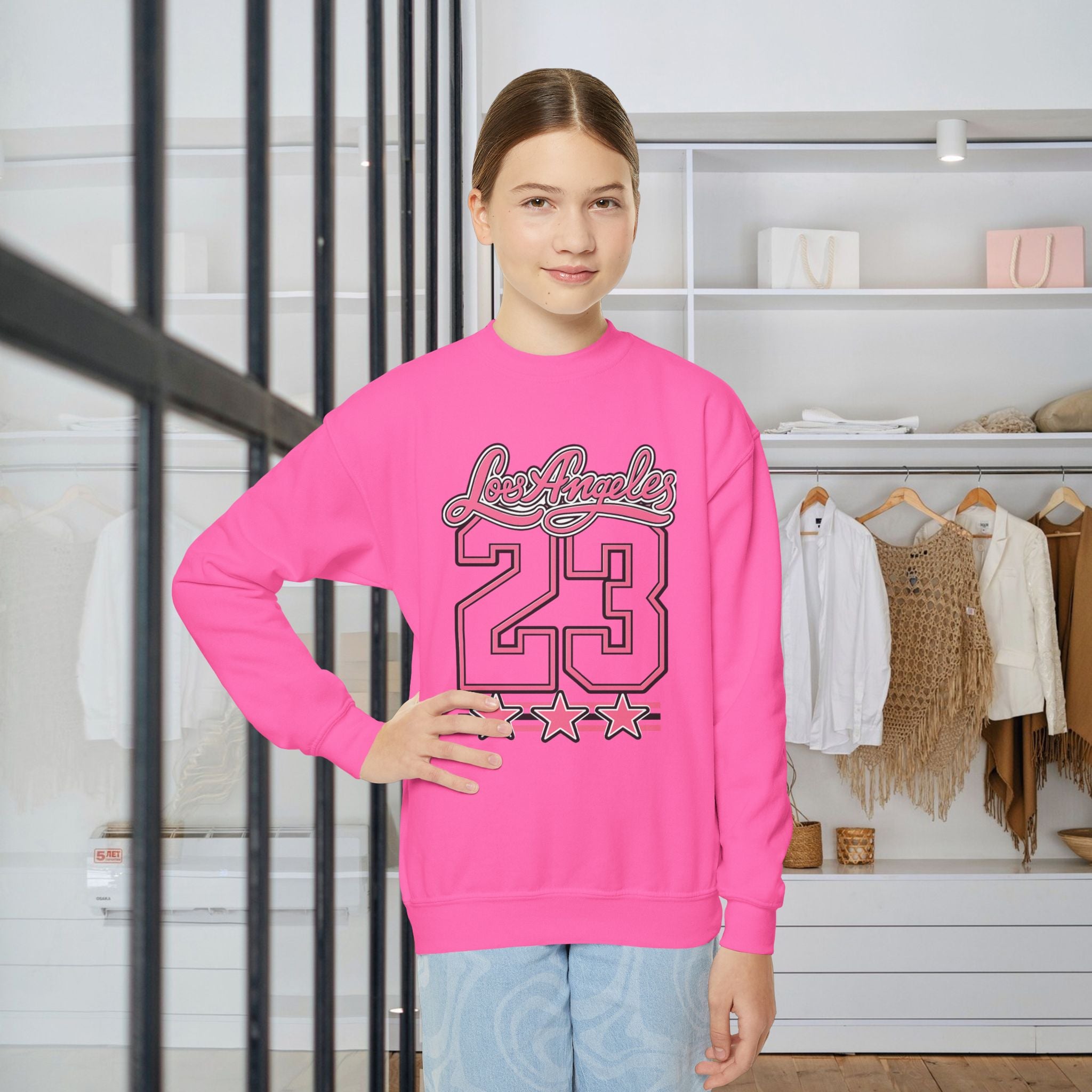 Girl's Crewneck Sweatshirt