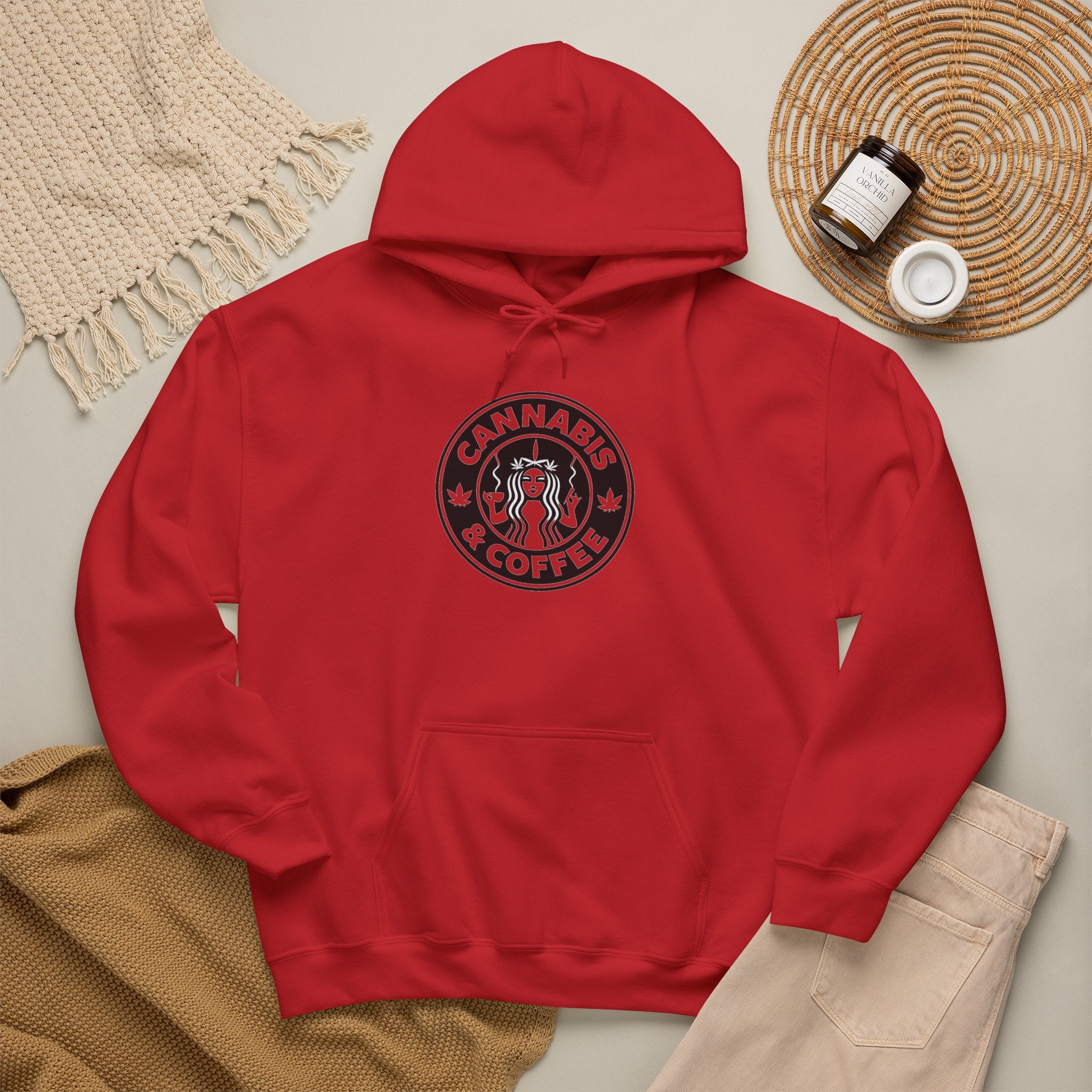 Cannabi & Coffee Logo Hoodie