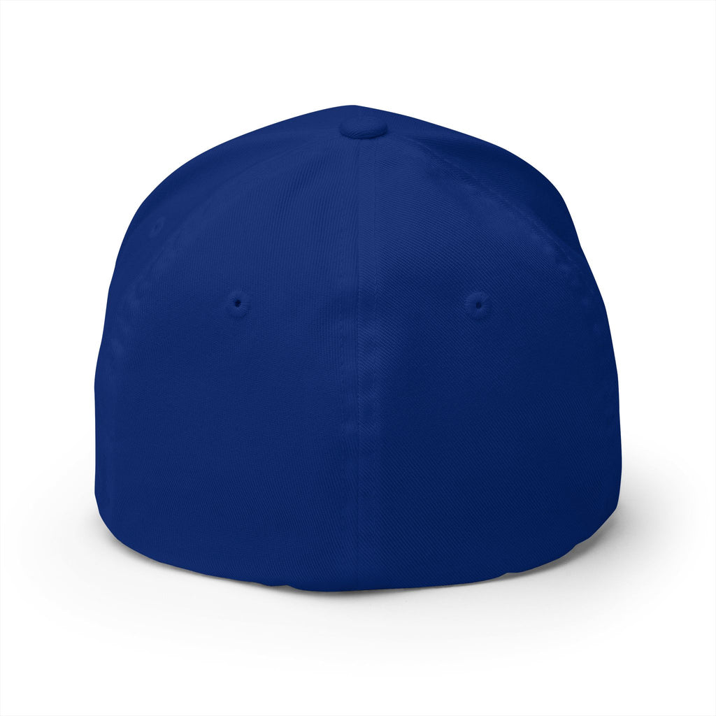 Nike white logo Embroidered Swoosh Cap — Closed-Back Structured Baseball Hat