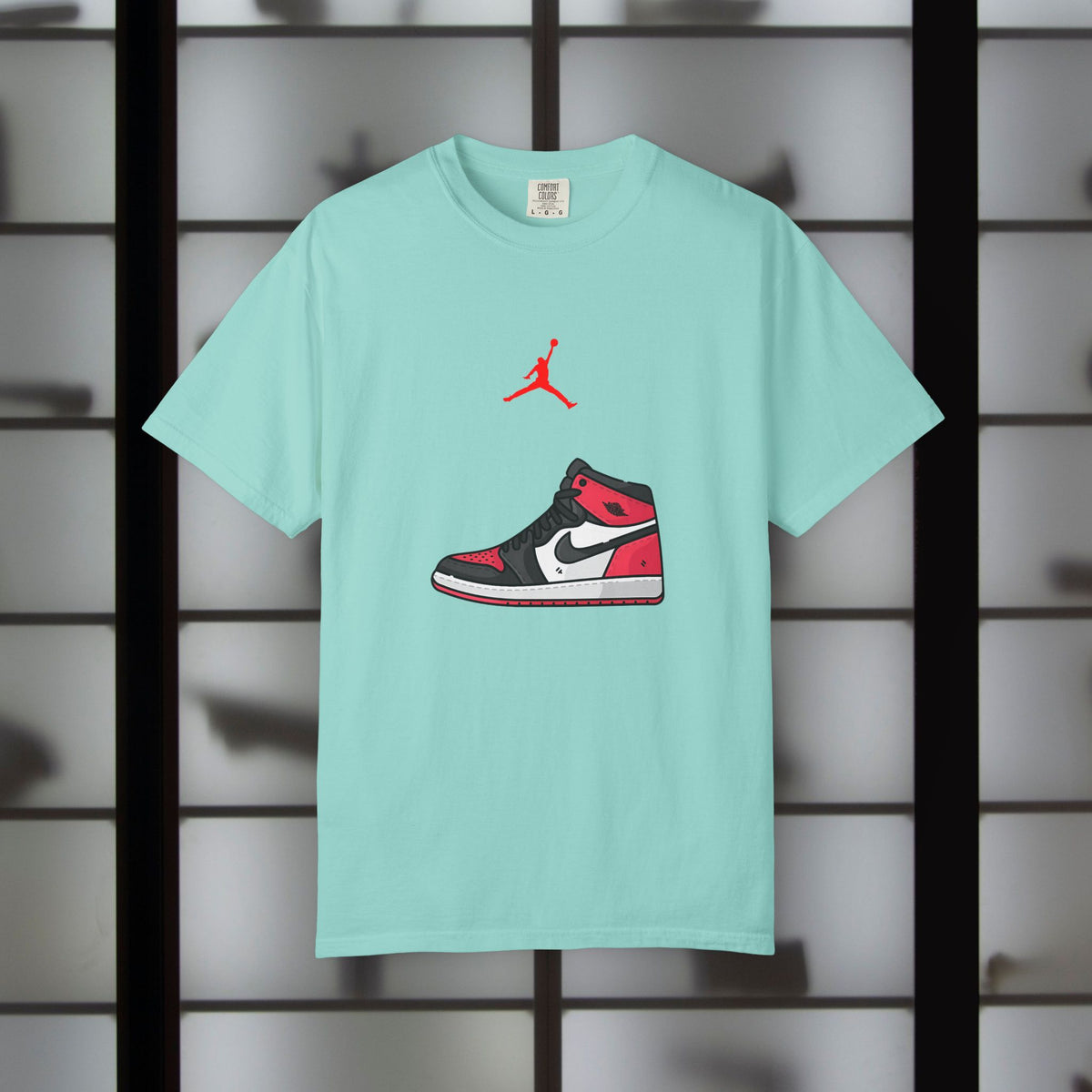Air Jordan Sneaker Graphic T‑Shirt — Retro Jordan Shoe Design