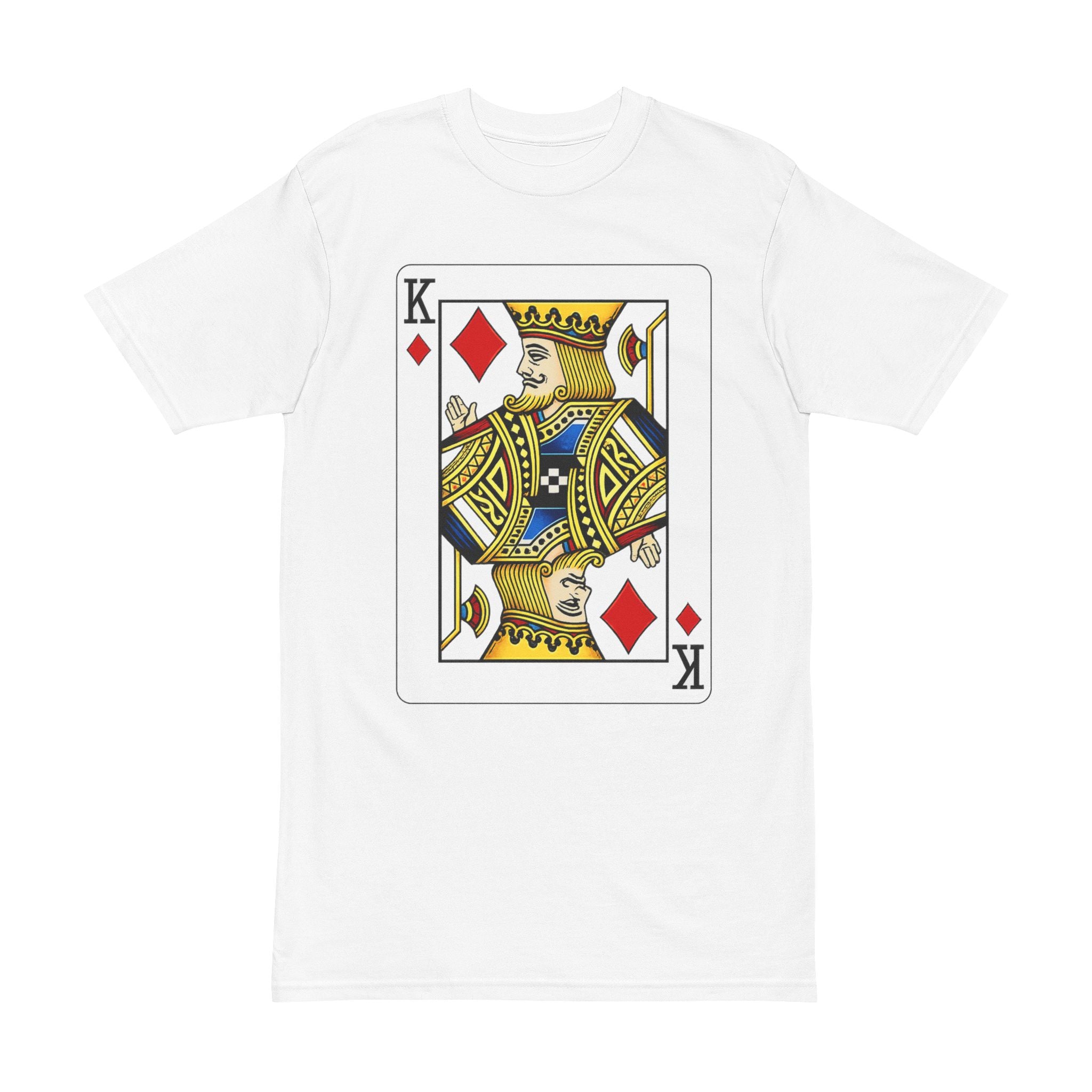 King of Diamonds T-Shirt — Playing Card Graphic Tee