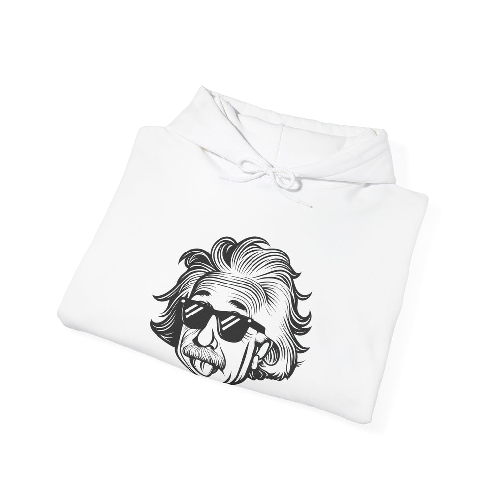 Einstein Tongue Hoodie — 'Trust No Bitch' Graphic Pullover