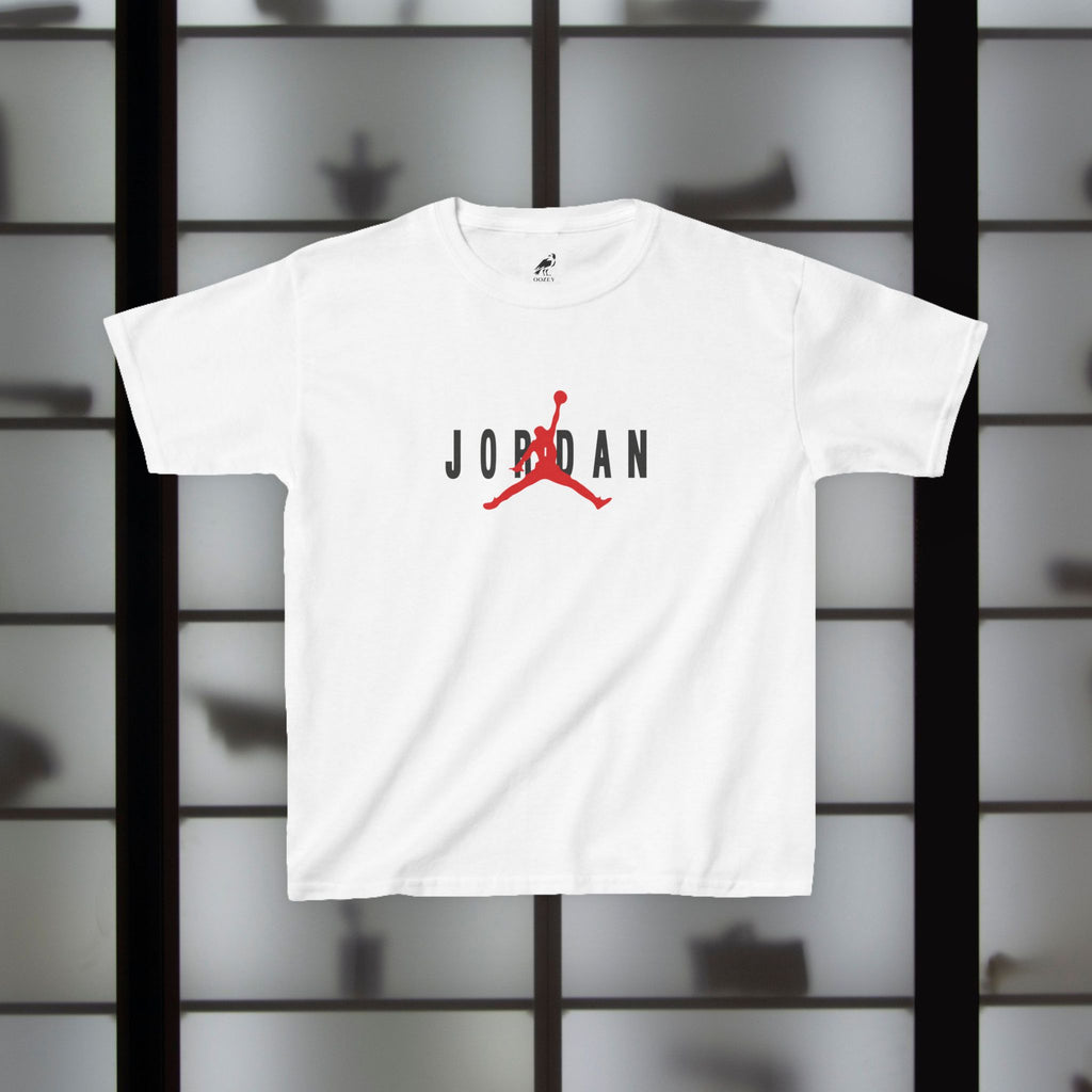 Kids 'Jordan 23' Basketball Tee - Red Jumpman Logo