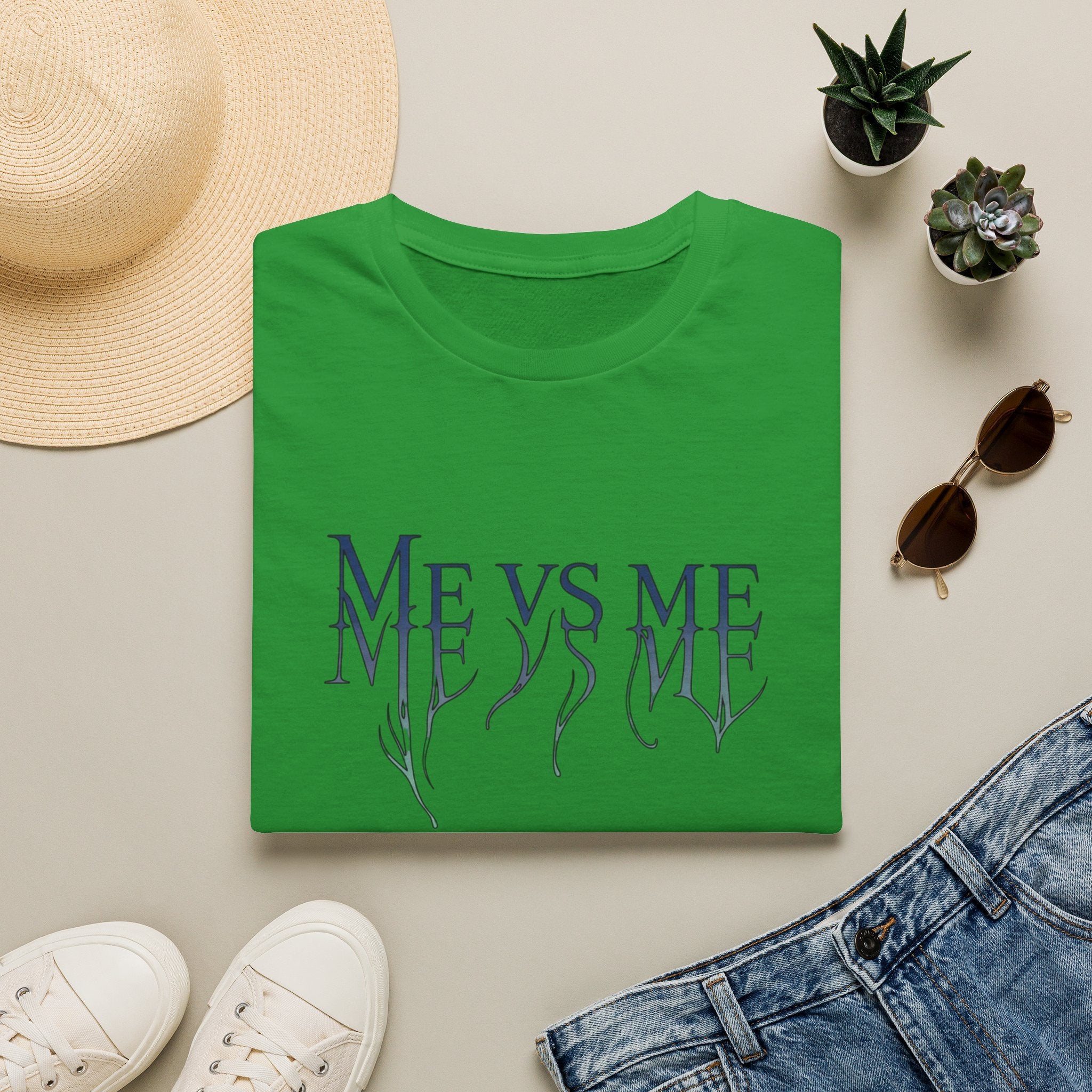 Me vs Me T-Shirt — Motivational Self-Competition Graphic Tee