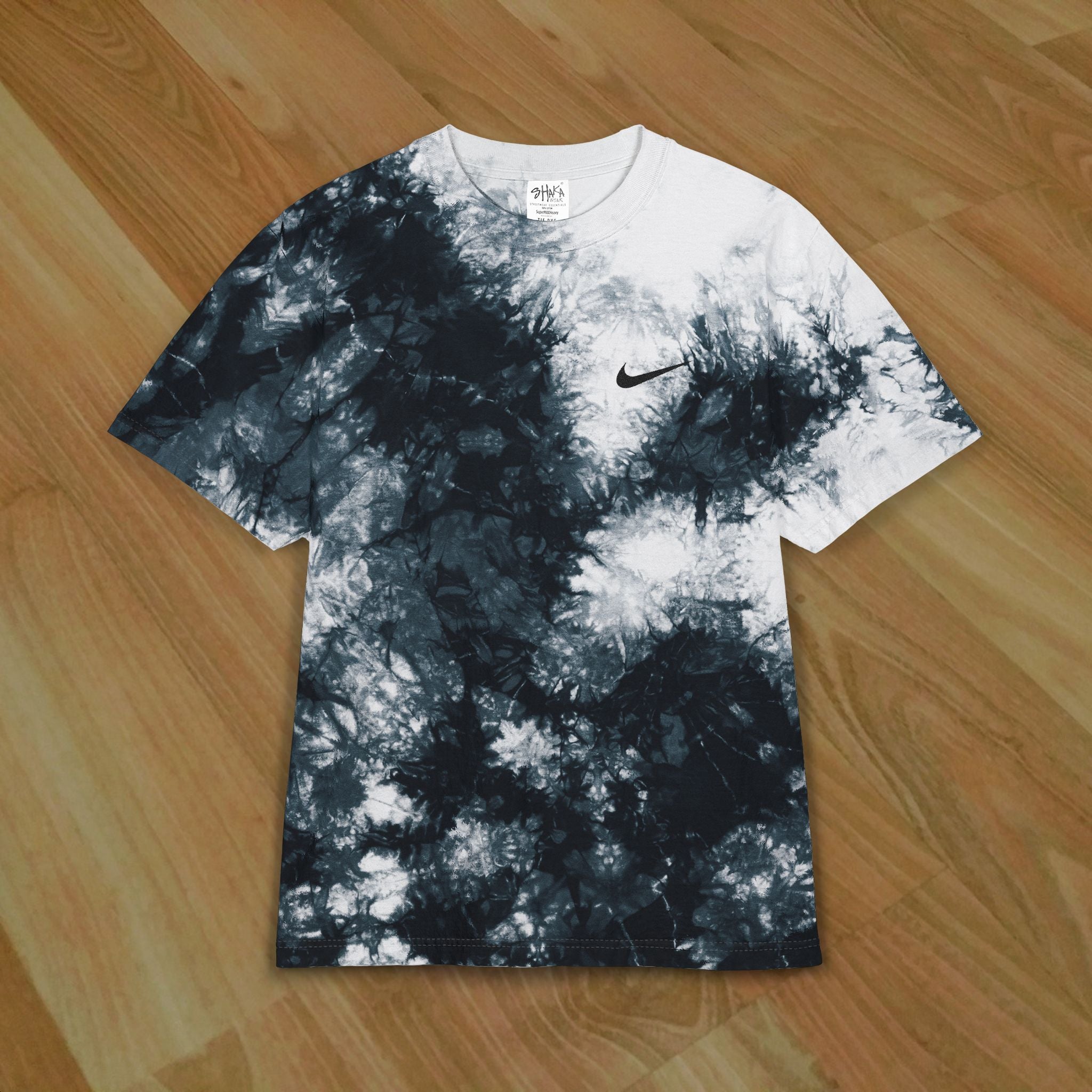 Oversized Tie-Dye T-Shirt (Embroidery)
