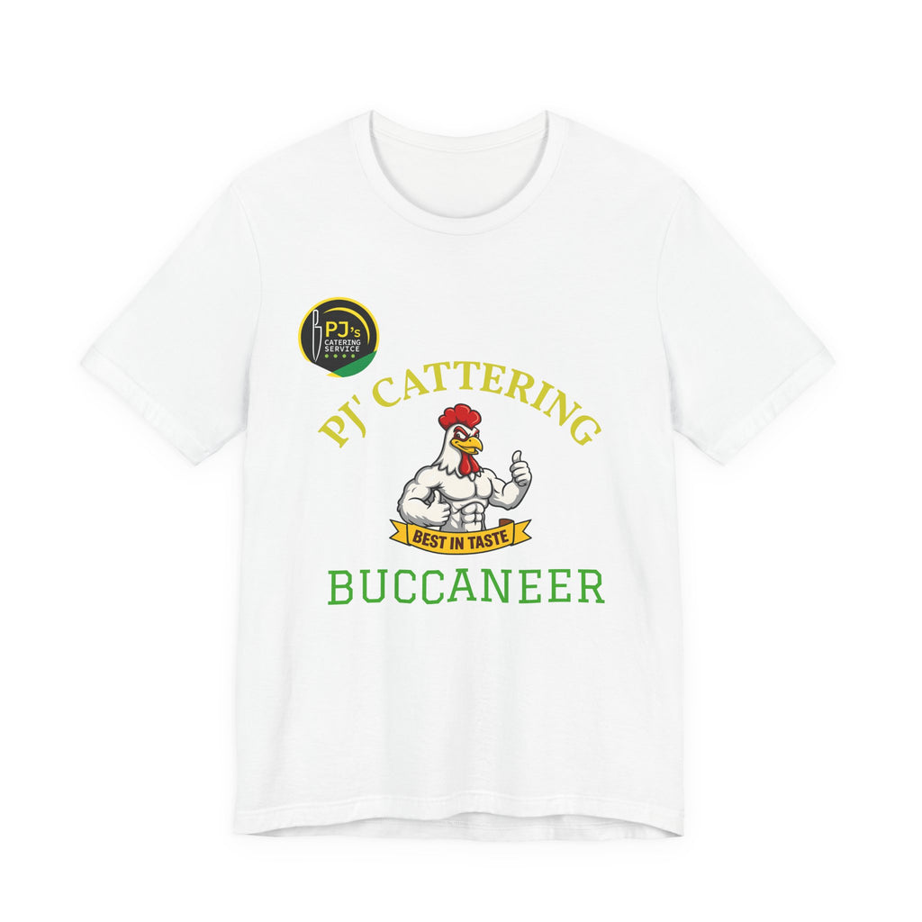 Buccaneer PJ Cattering T-Shirt — Pirate Chicken Logo Tee