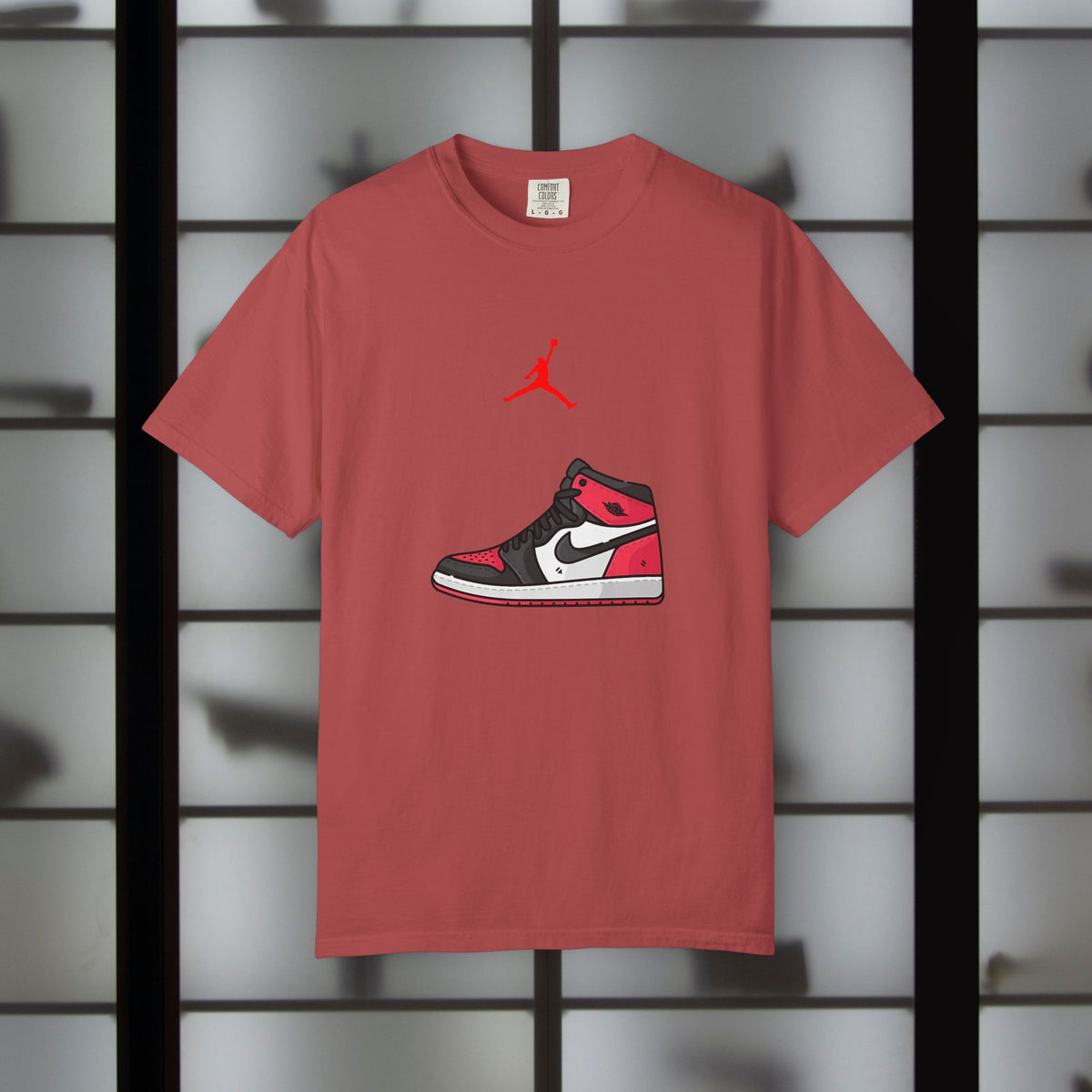 Air Jordan Sneaker Graphic T‑Shirt — Retro Jordan Shoe Design