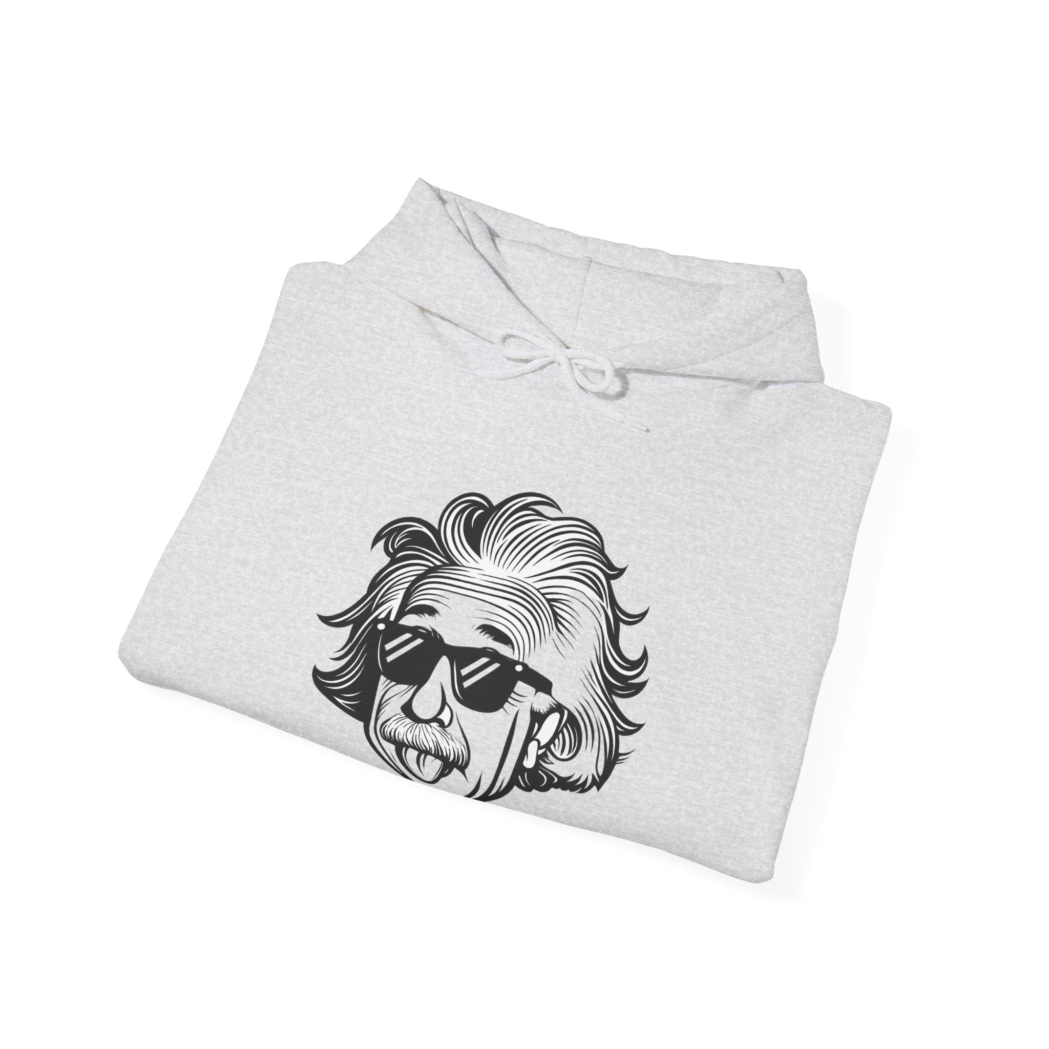 Einstein Tongue Hoodie — 'Trust No Bitch' Graphic Pullover