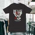 Peace Dove T-Shirt — "Peace: Enjoy the Wind" Graphic Tee