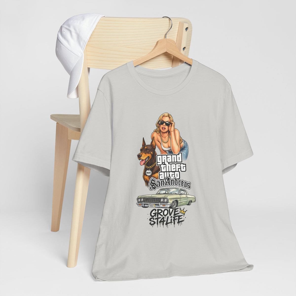Grand Theft Auto Jersey Short Sleeve Tee
