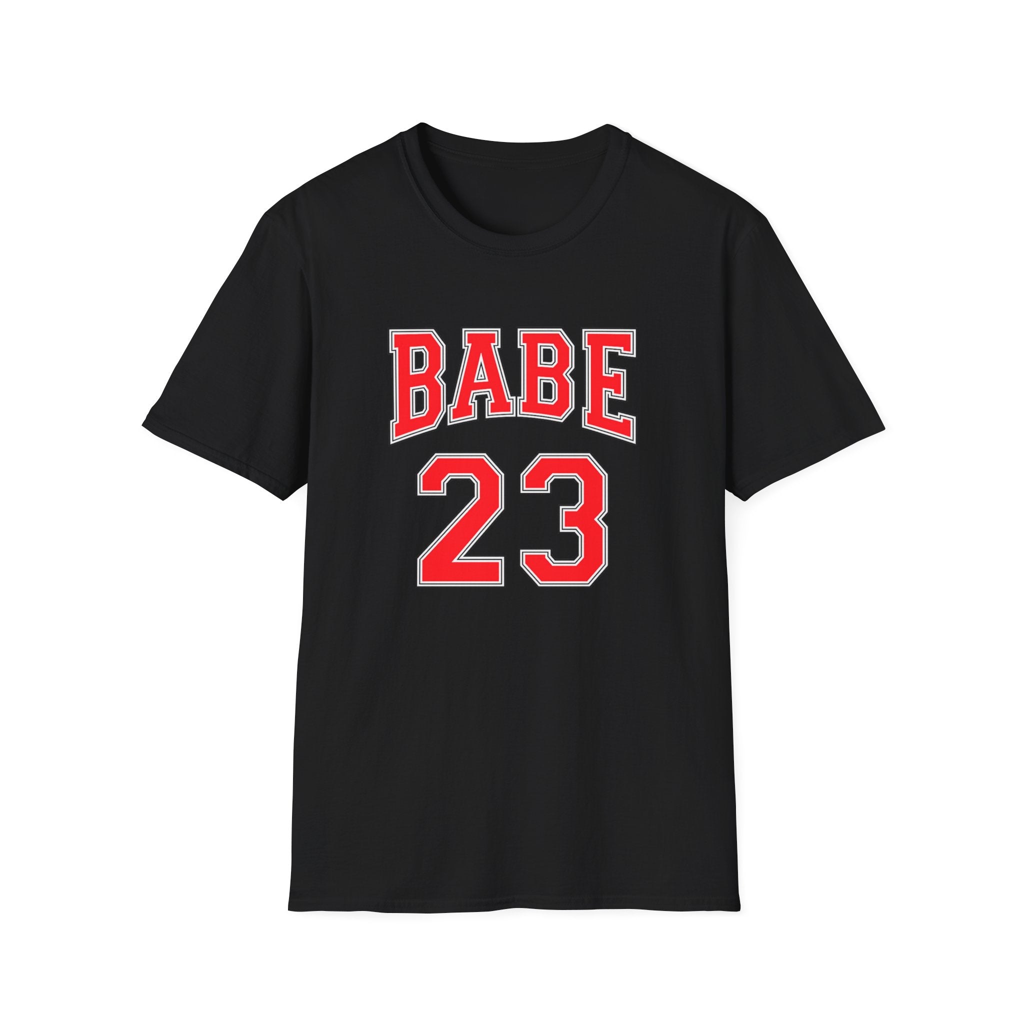 Babe 23 Graphic T-Shirt — Vintage Varsity Number Tee
