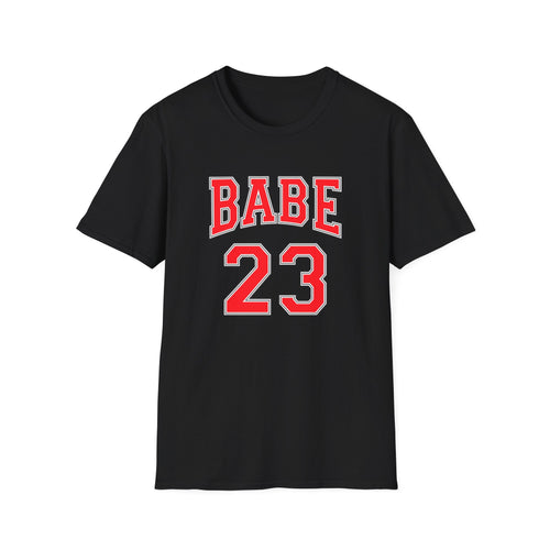 Babe 23 Graphic T-Shirt — Vintage Varsity Number Tee