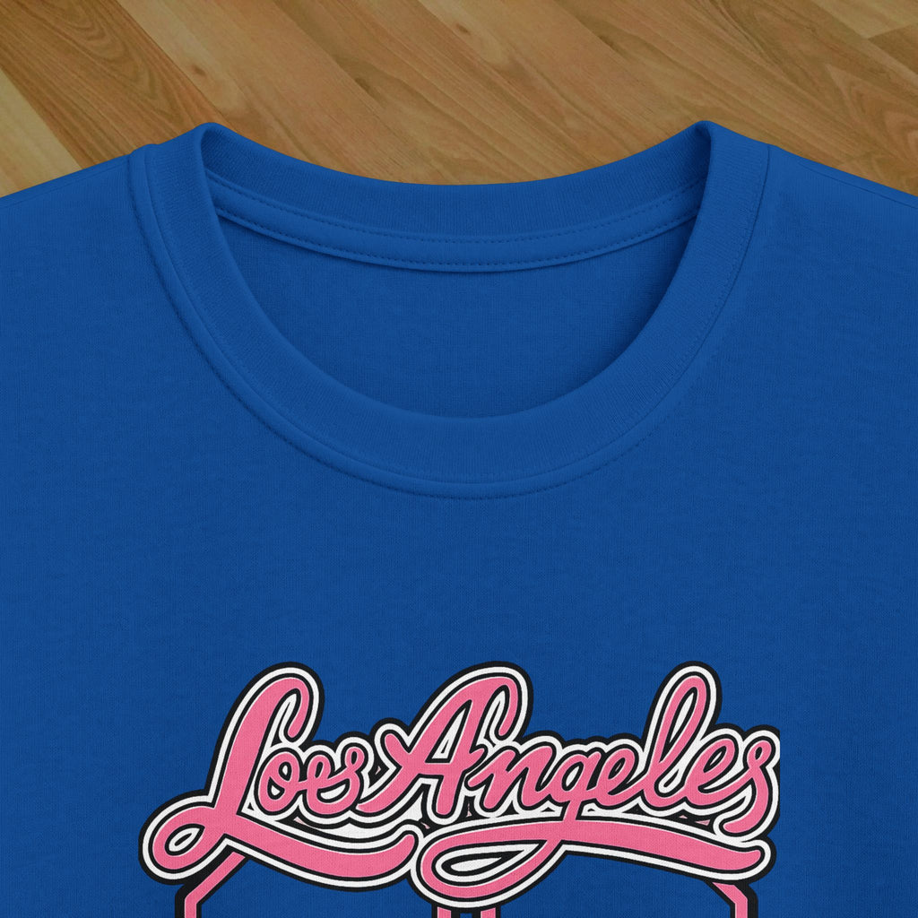 Kids Tee — Los Angeles 23 Pink Retro Jersey Graphic