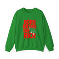 Crewneck Sweatshirt — "Born Broke Die Rich"