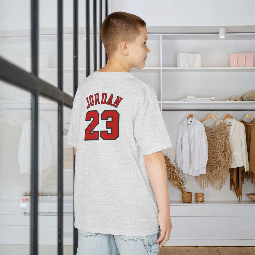 Kids 'Jordan 23' Basketball Tee - Red Jumpman Logo