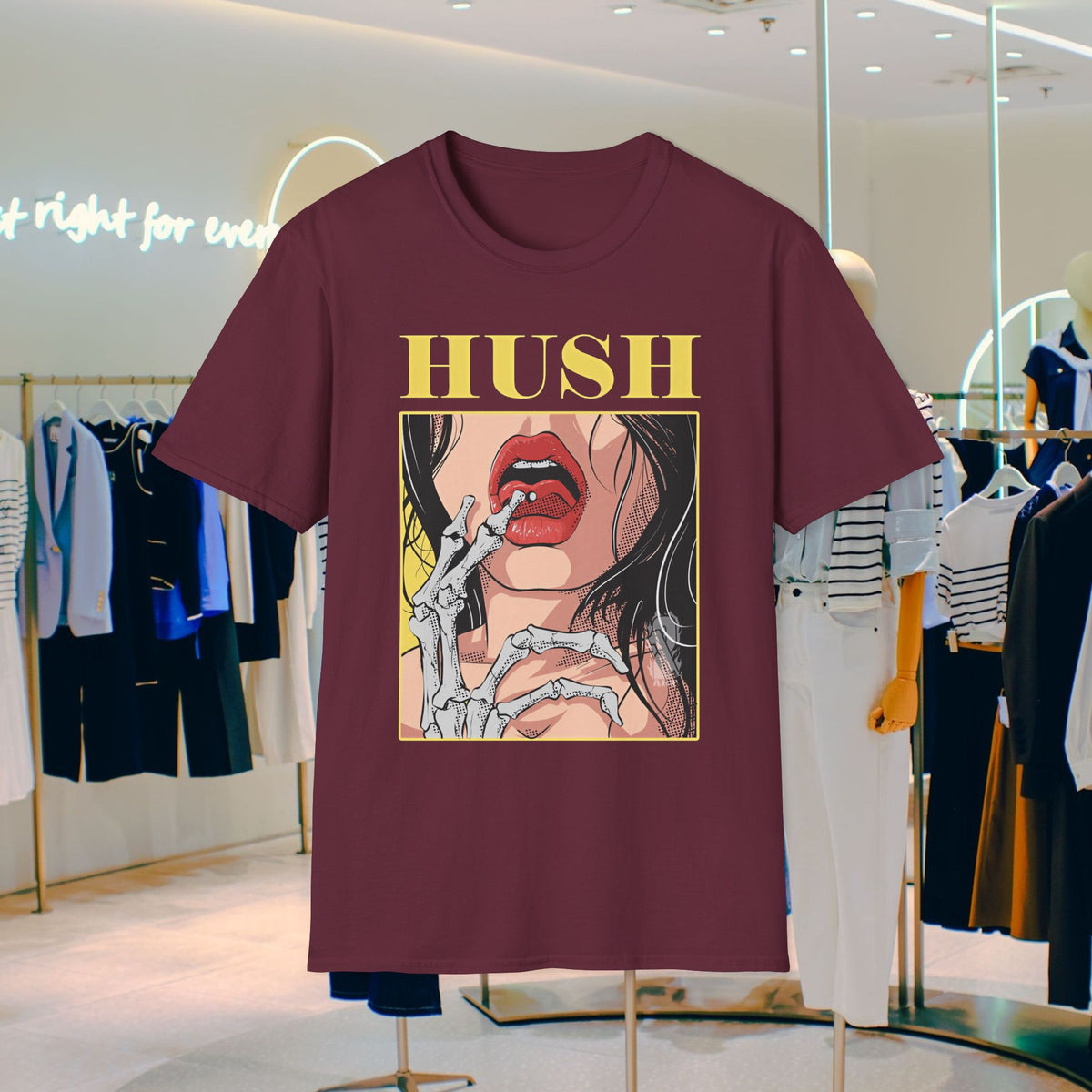 Hush Graphic Tee