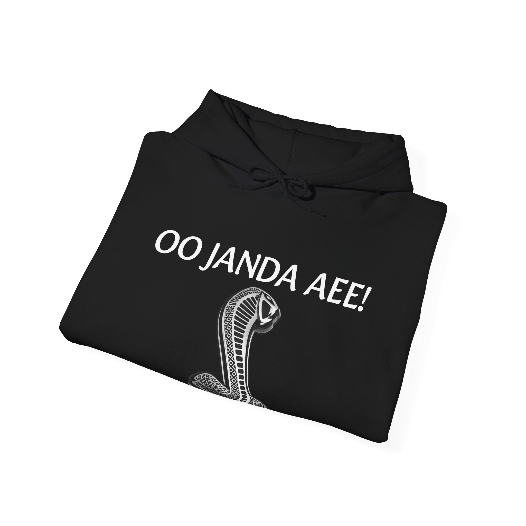 Hoodie - "OO JANDA AEE!" Cobra Graphic Pullover