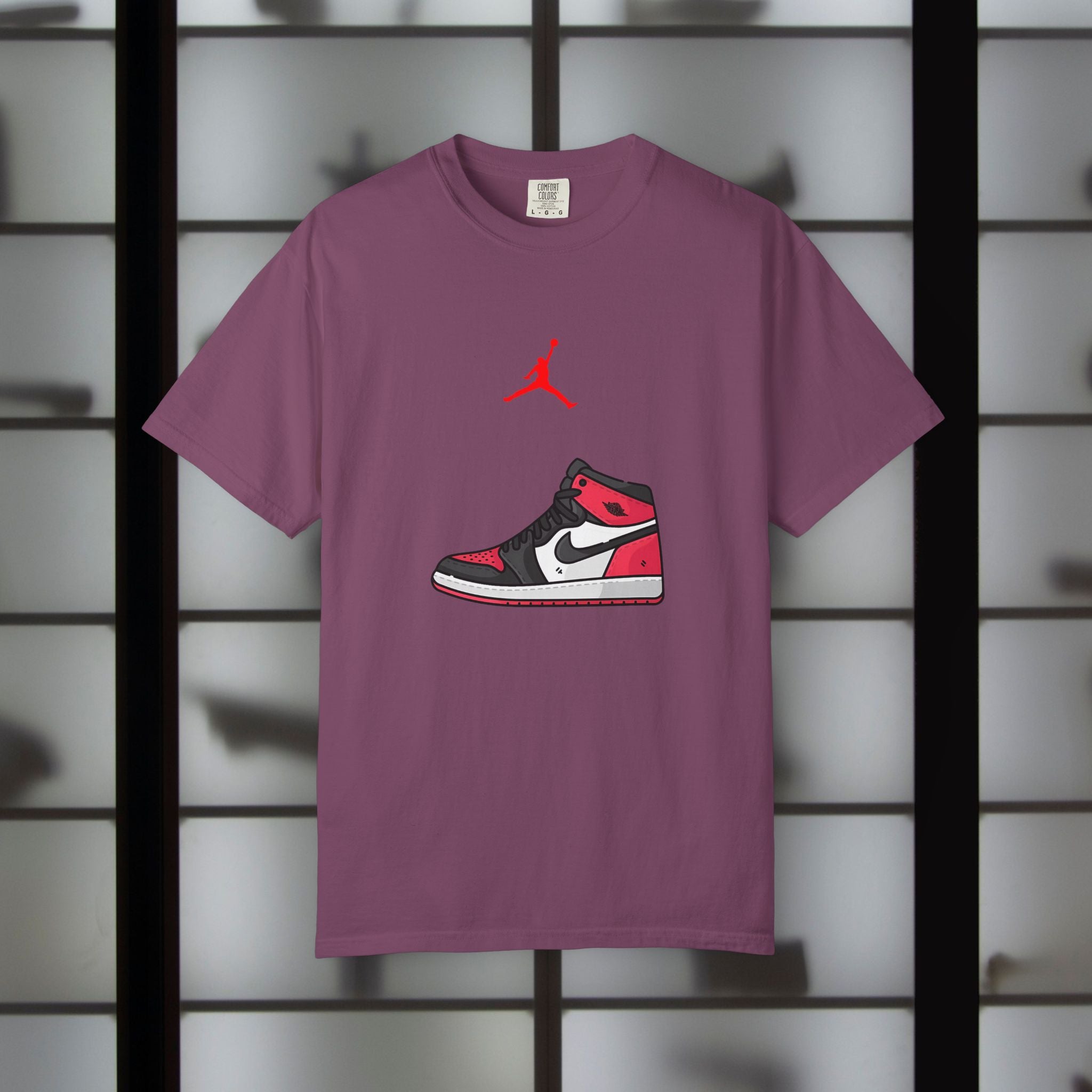 Air Jordan Sneaker Graphic T‑Shirt — Retro Jordan Shoe Design