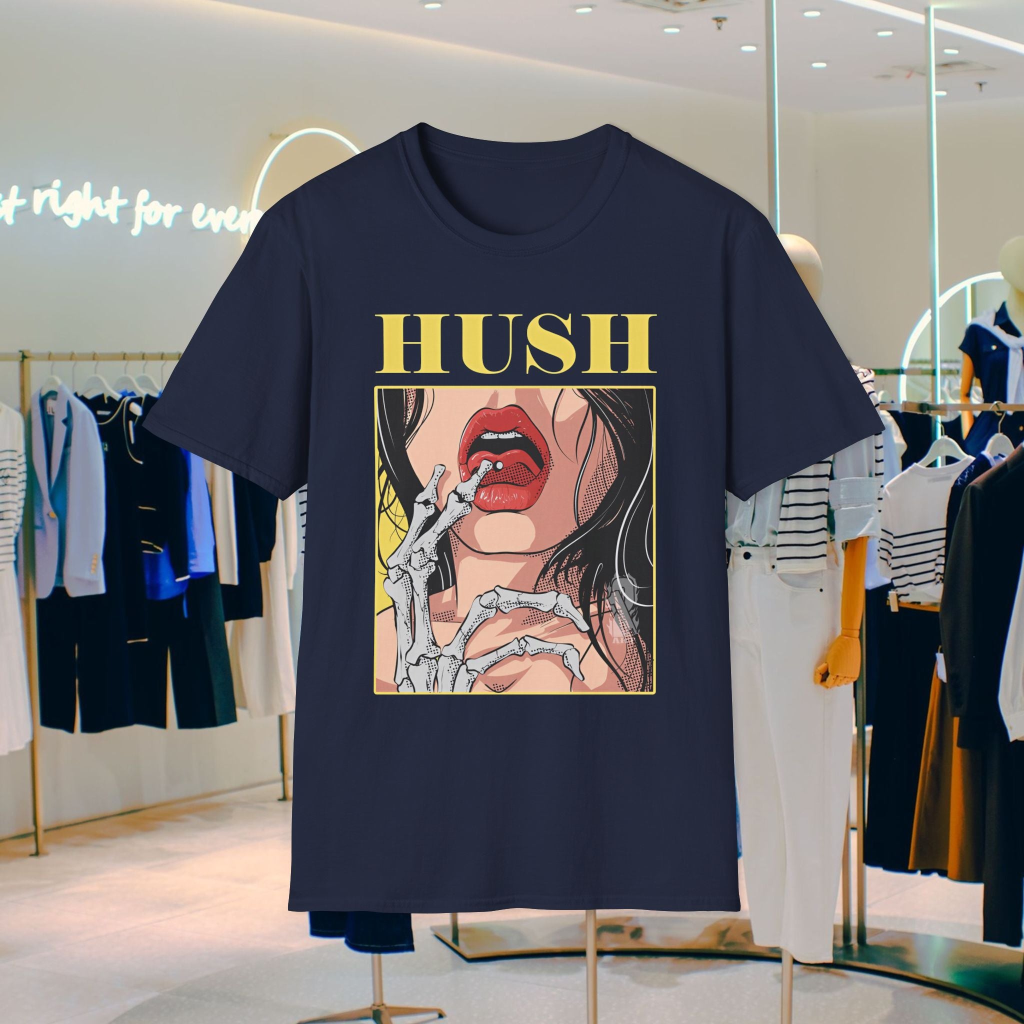 Hush Graphic Tee
