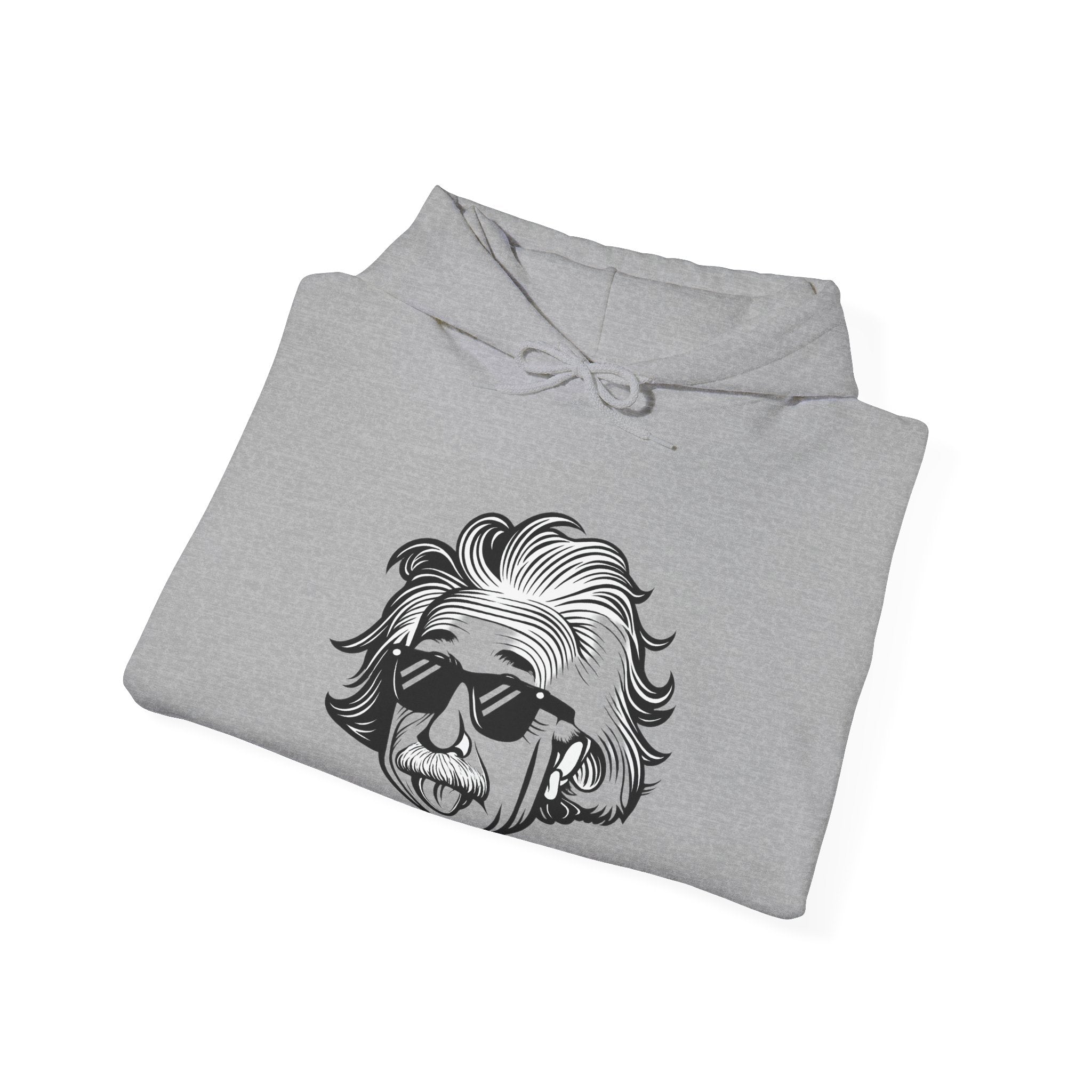 Einstein Tongue Hoodie — 'Trust No Bitch' Graphic Pullover