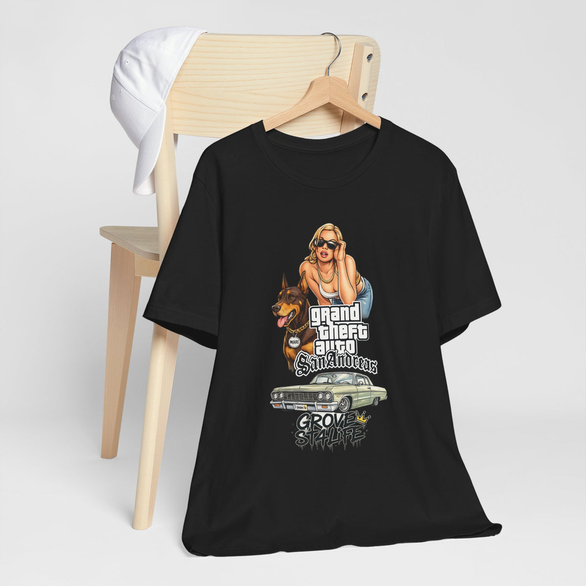 Grand Theft Auto Jersey Short Sleeve Tee