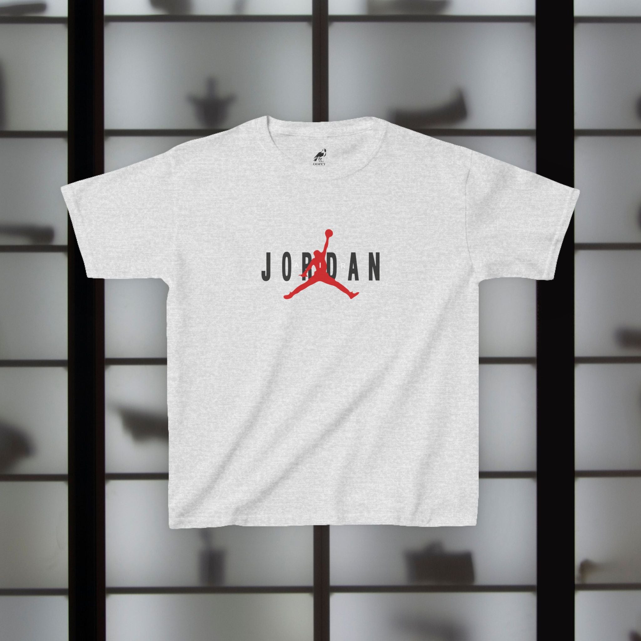 Kids 'Jordan 23' Basketball Tee - Red Jumpman Logo
