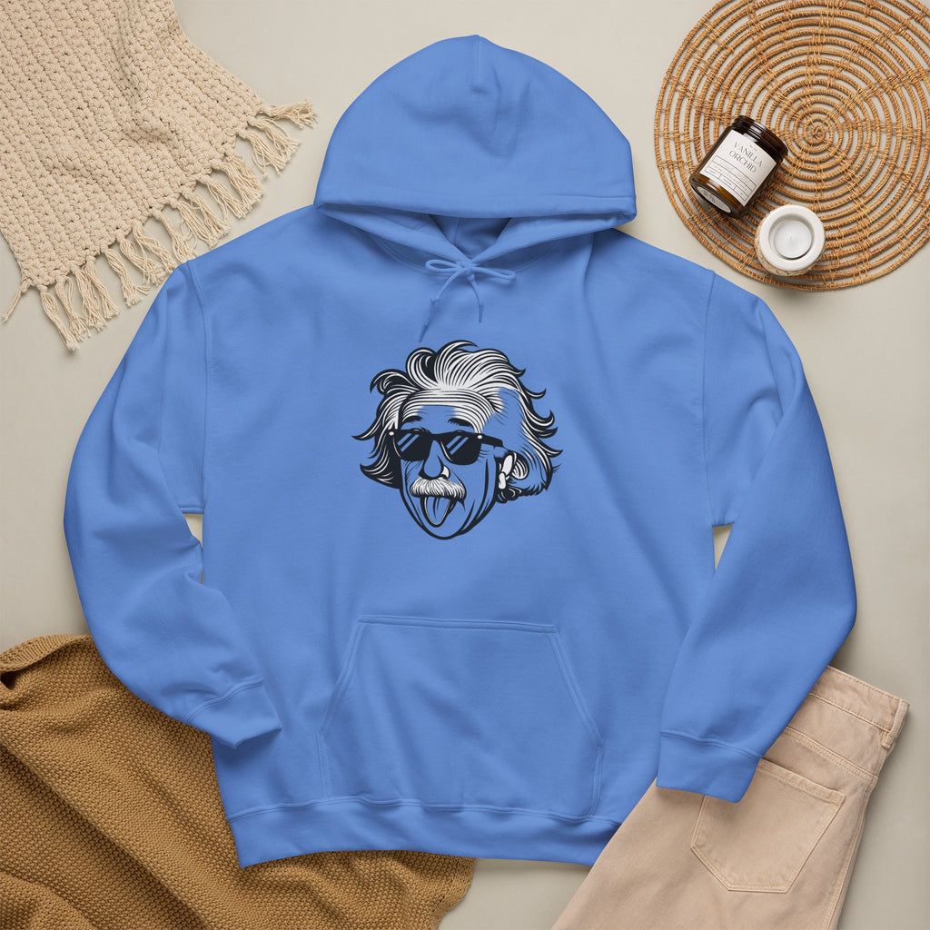 Einstein Tongue Hoodie — 'Trust No Bitch' Graphic Pullover