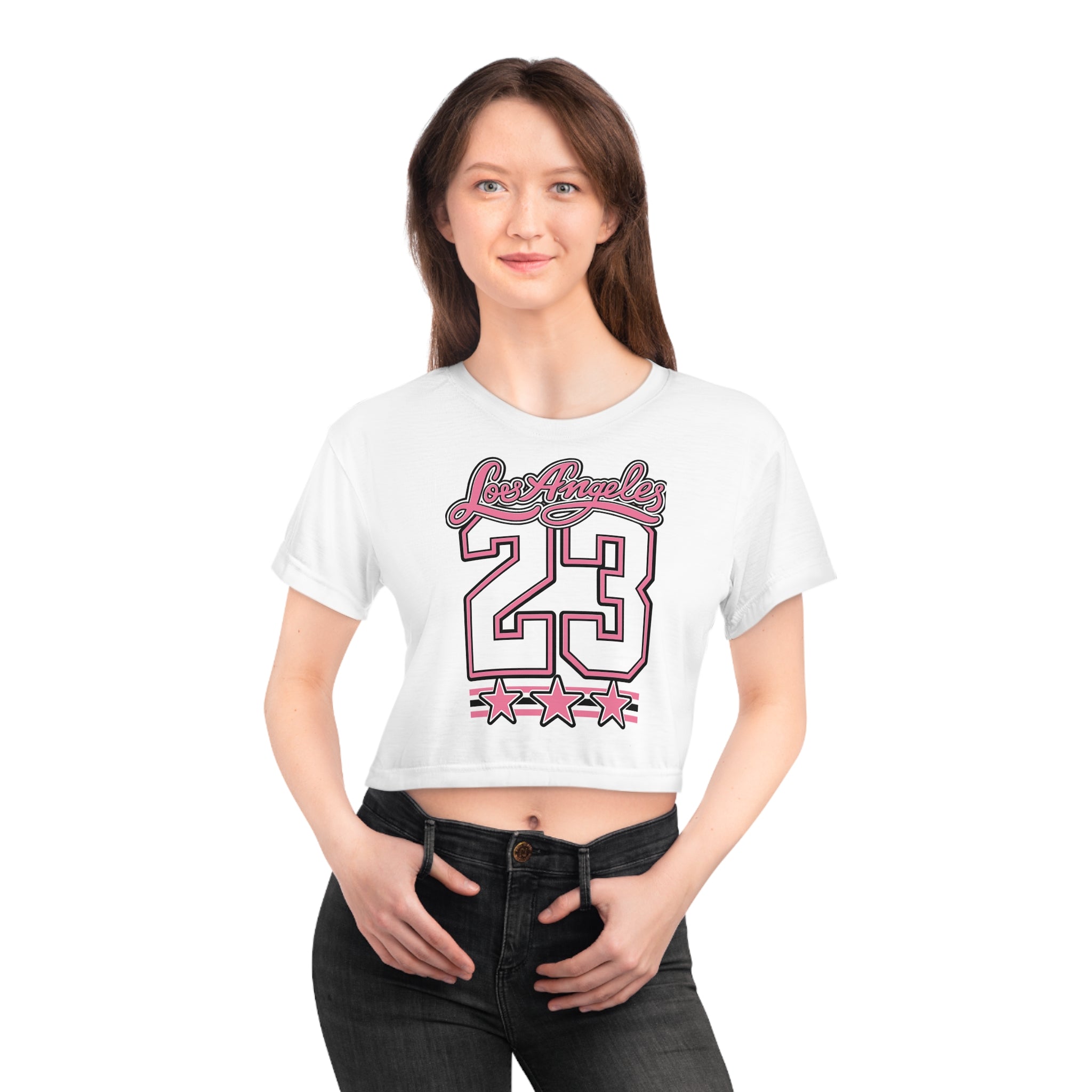 Los Angeles Crop Tee (AOP)
