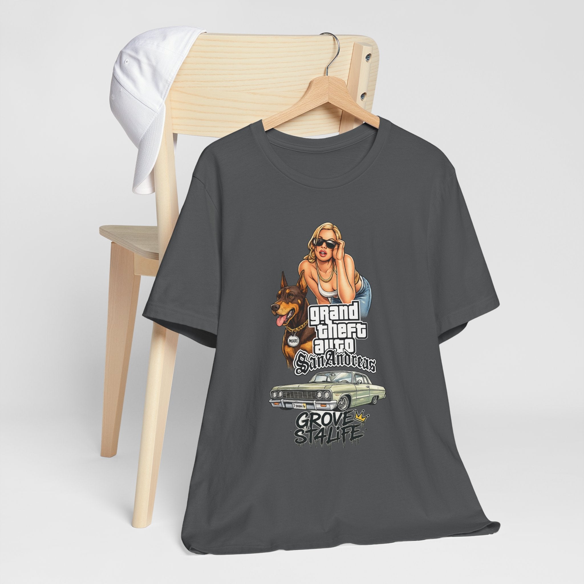 Grand Theft Auto Jersey Short Sleeve Tee