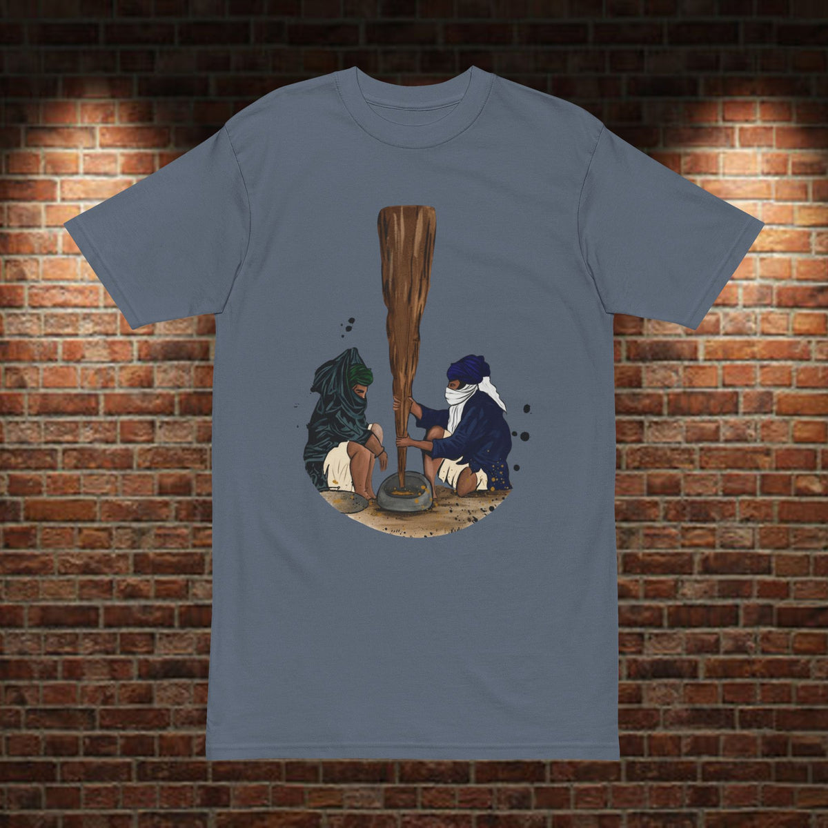 Punjabi Cultural Tee — 'Panjab: Land of Free and Fearless' Graphic T-Shirt