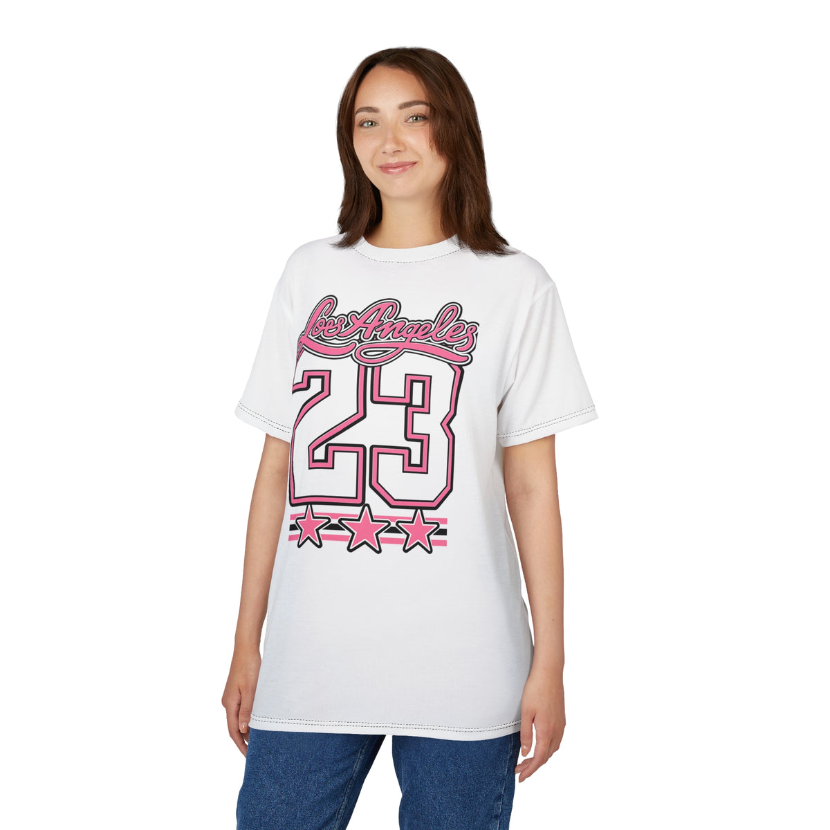 Los Angeles 23 Pink Sports Tee