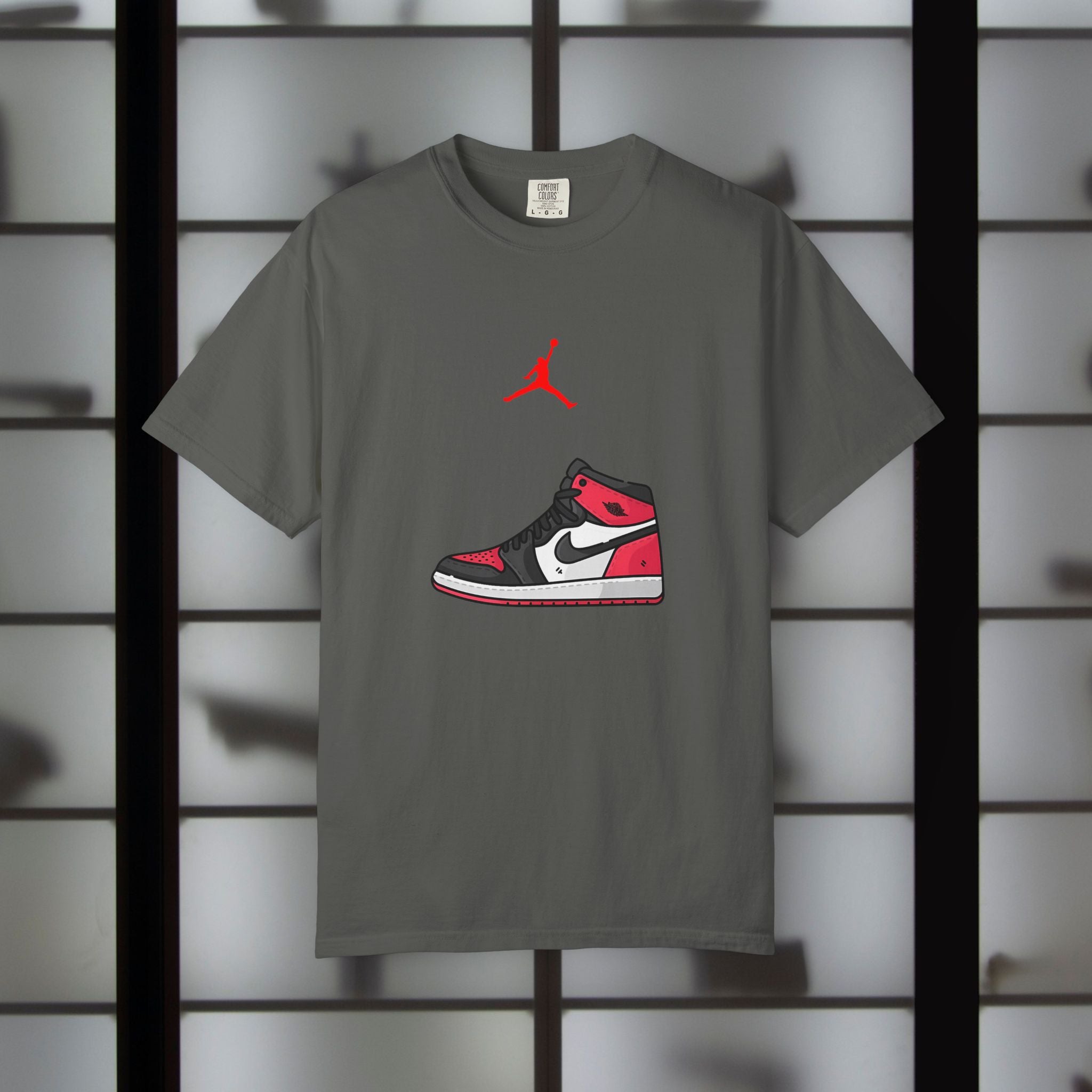 Air Jordan Sneaker Graphic T‑Shirt — Retro Jordan Shoe Design
