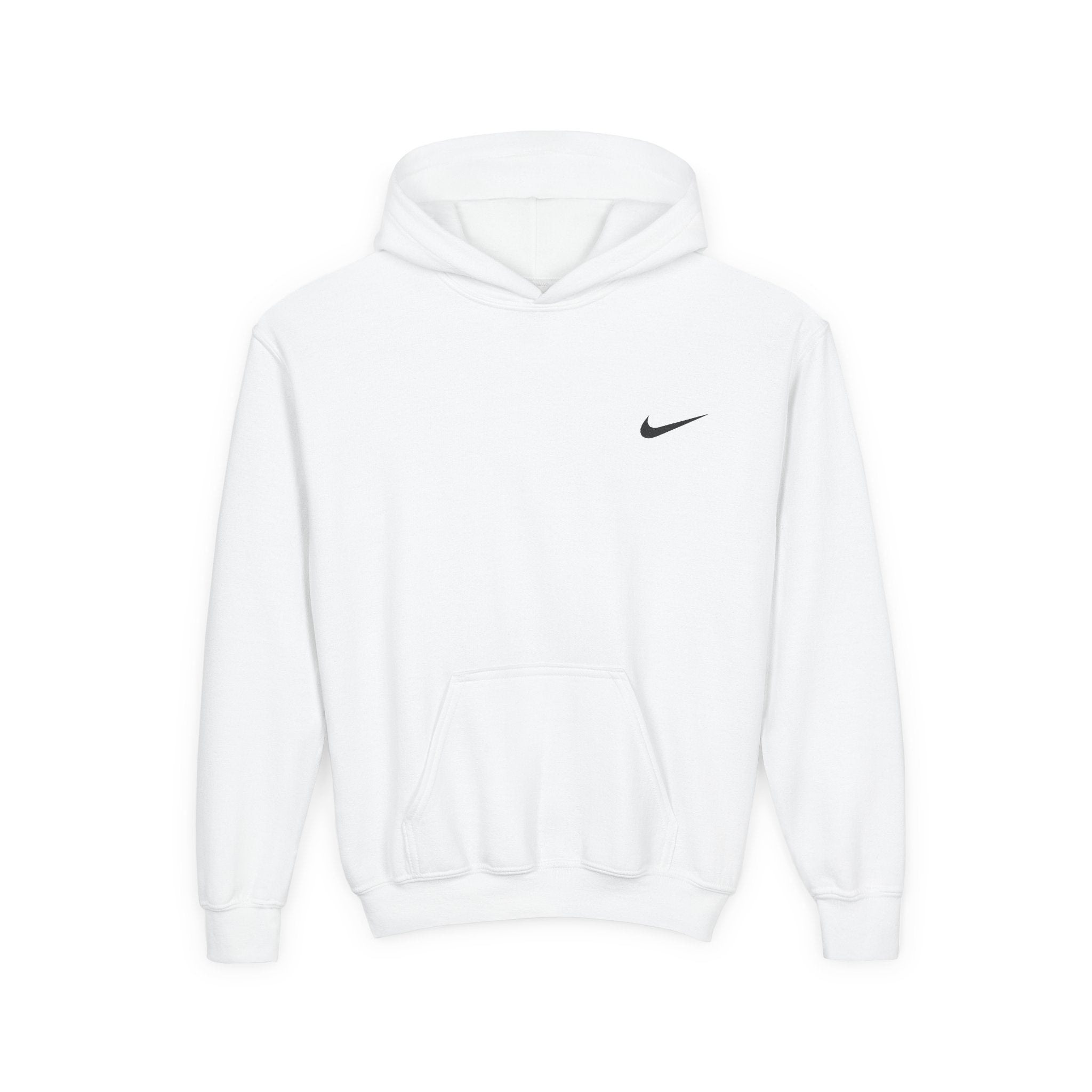 KIDS NIKE Hoodie — Minimal Swoosh Logo Kids Pullover